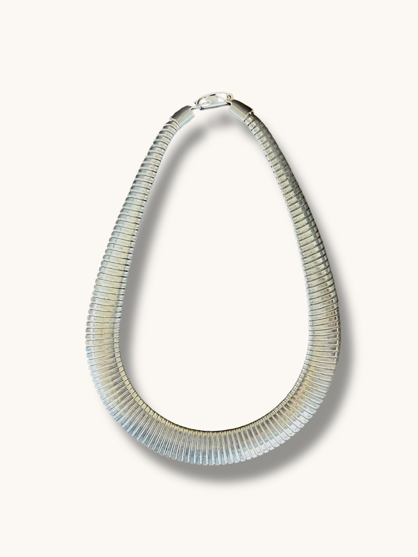 Silver Omega Necklace