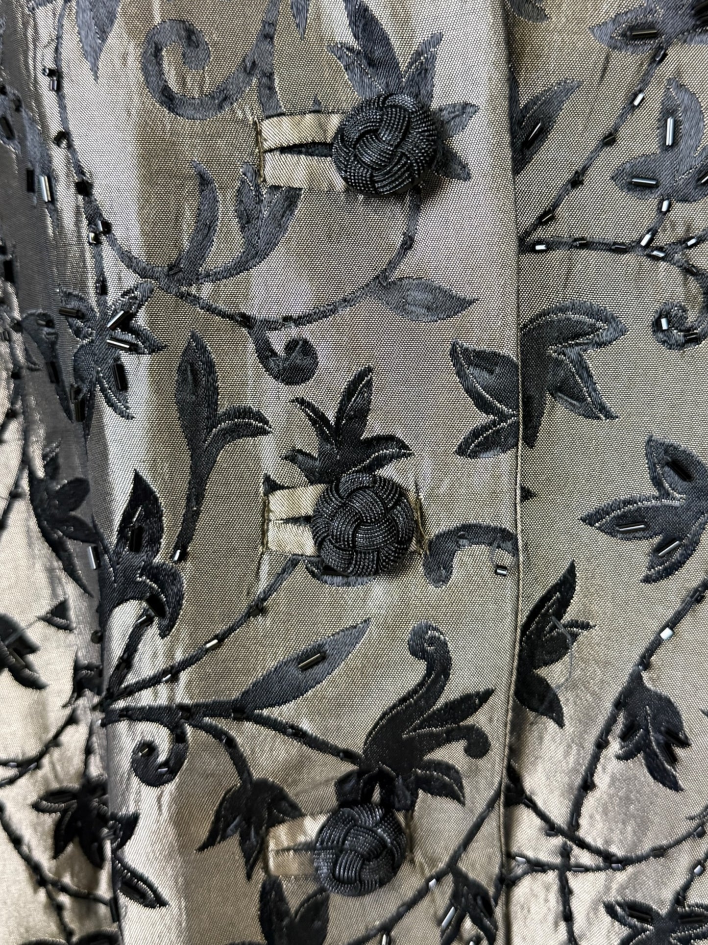 Satin Embroidered Jacket