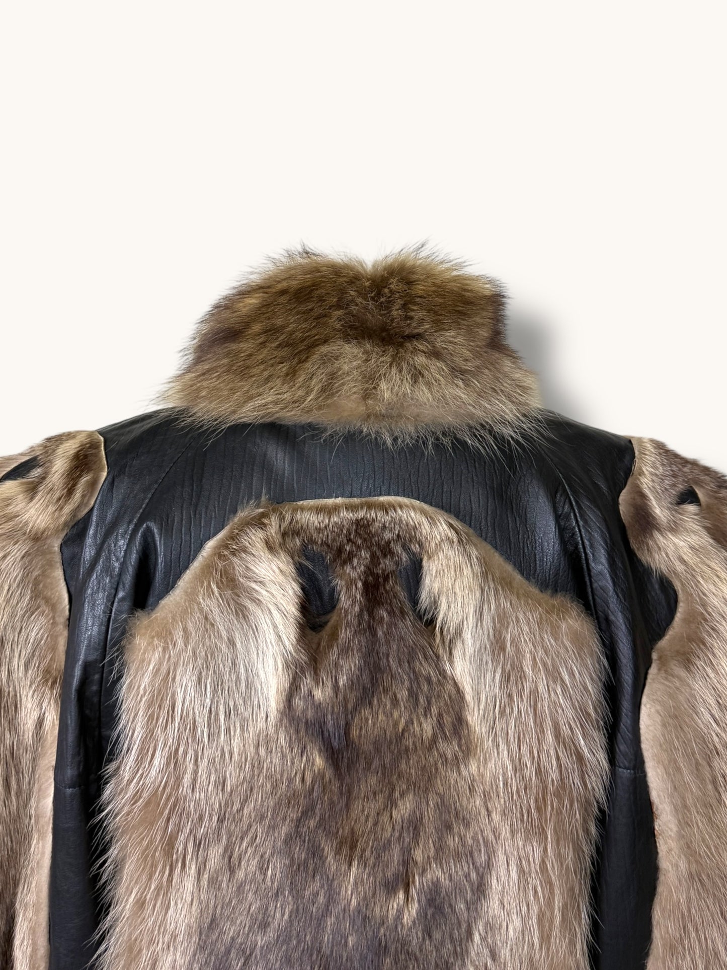 Leather and Fox Jacket