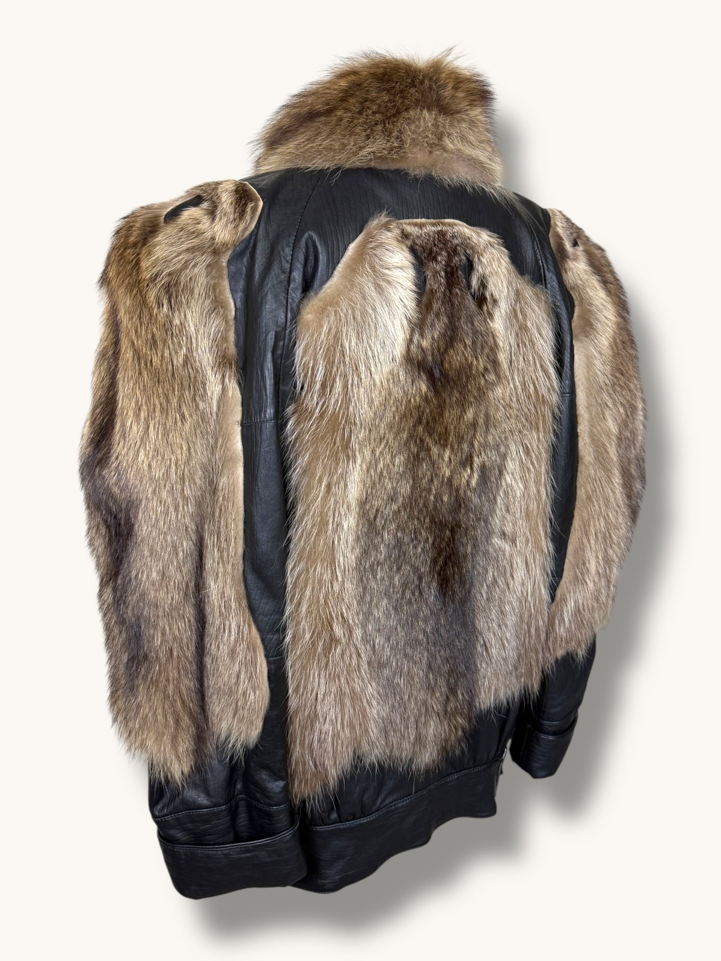 Leather and Fox Jacket