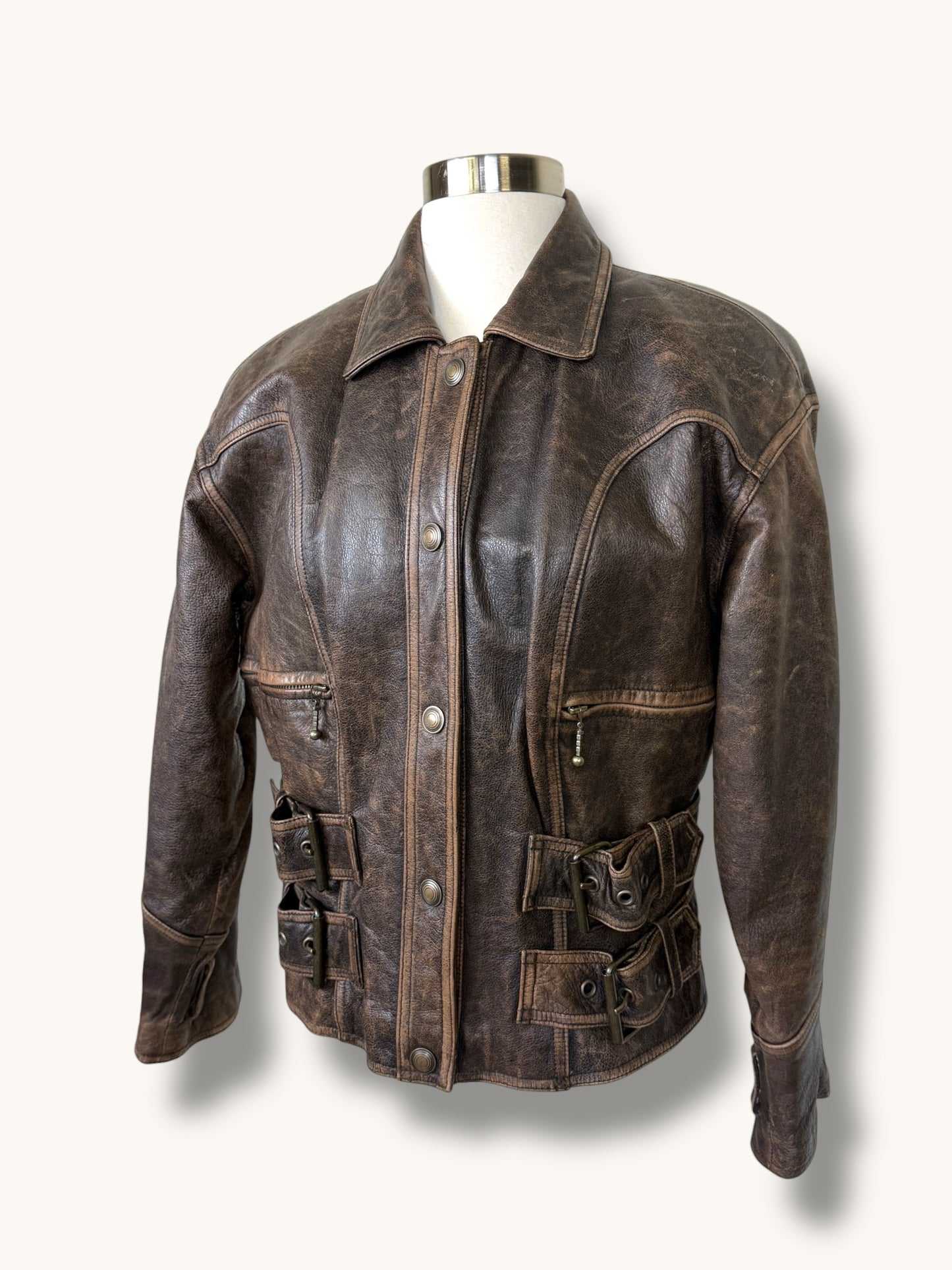 Leather Brown Jacket