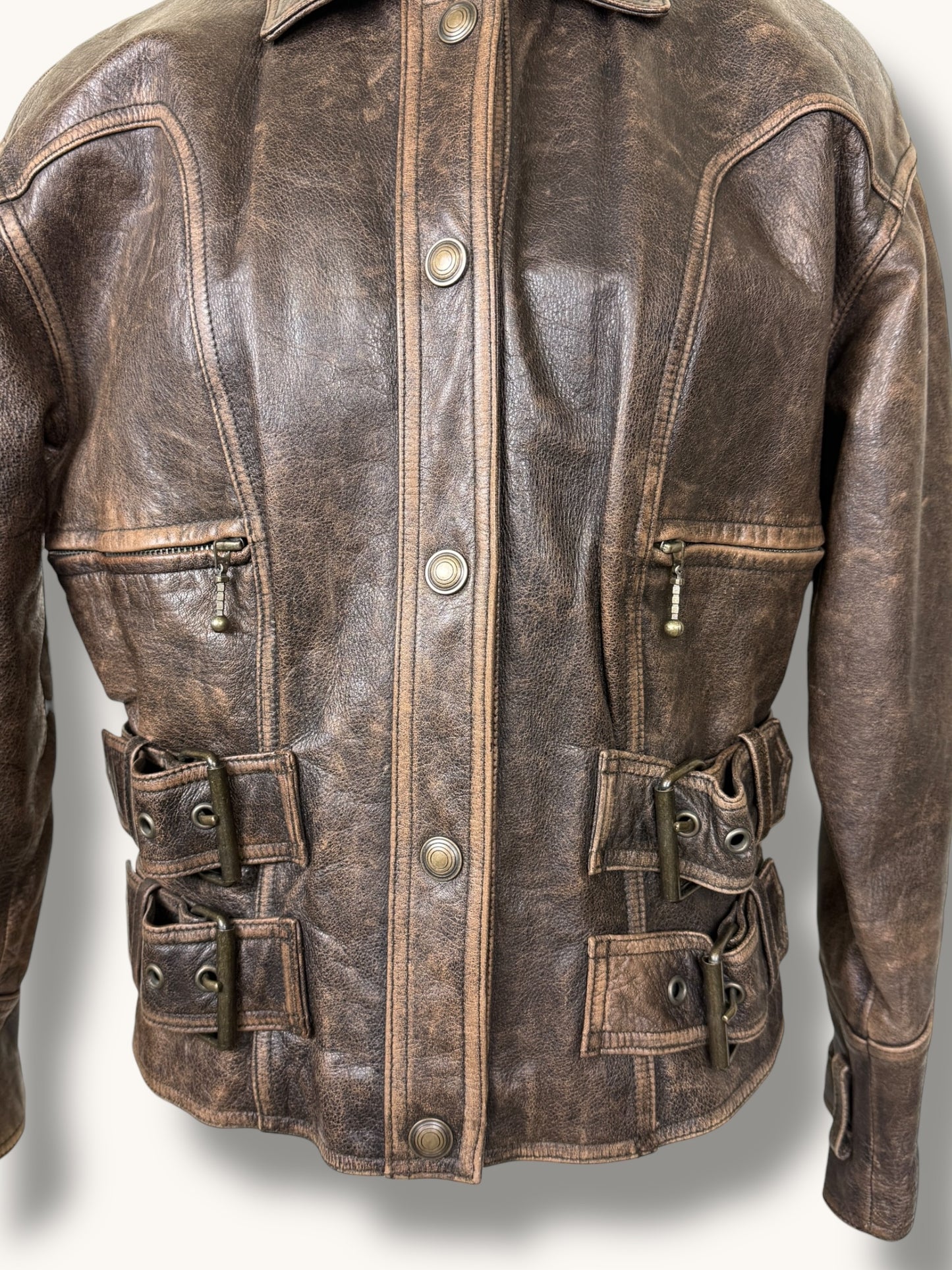 Leather Brown Jacket