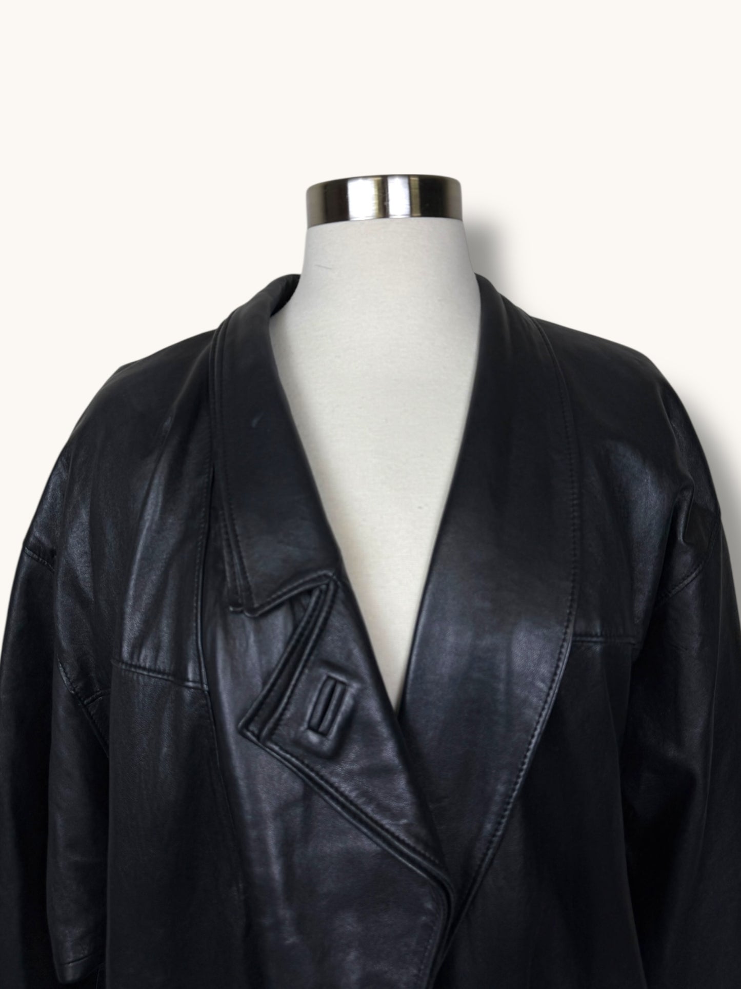 Italian Leather Coat