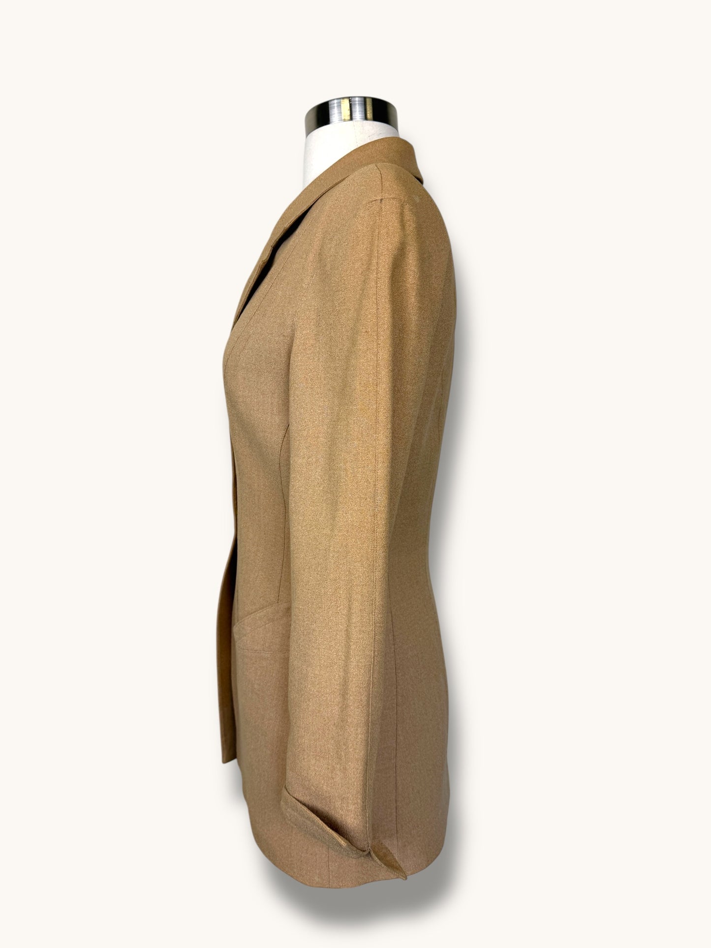 Mugler Camel Blazer