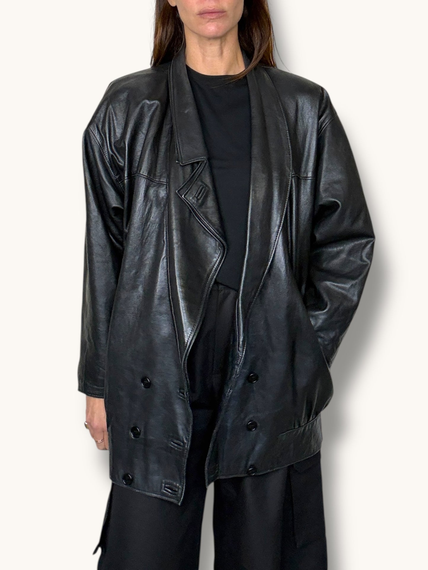 Italian Leather Coat