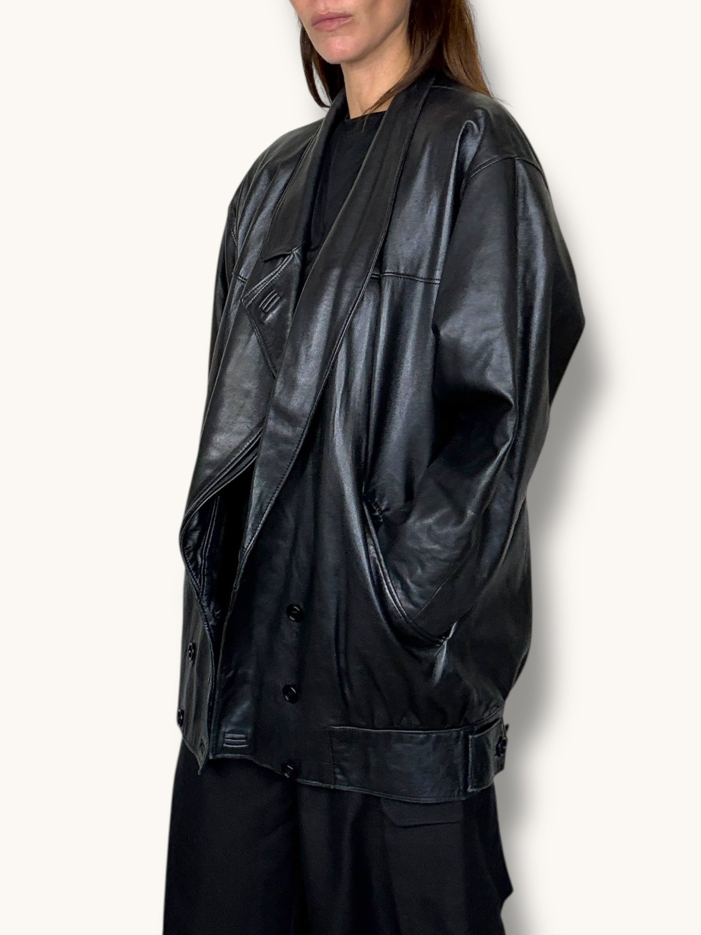 Italian Leather Coat