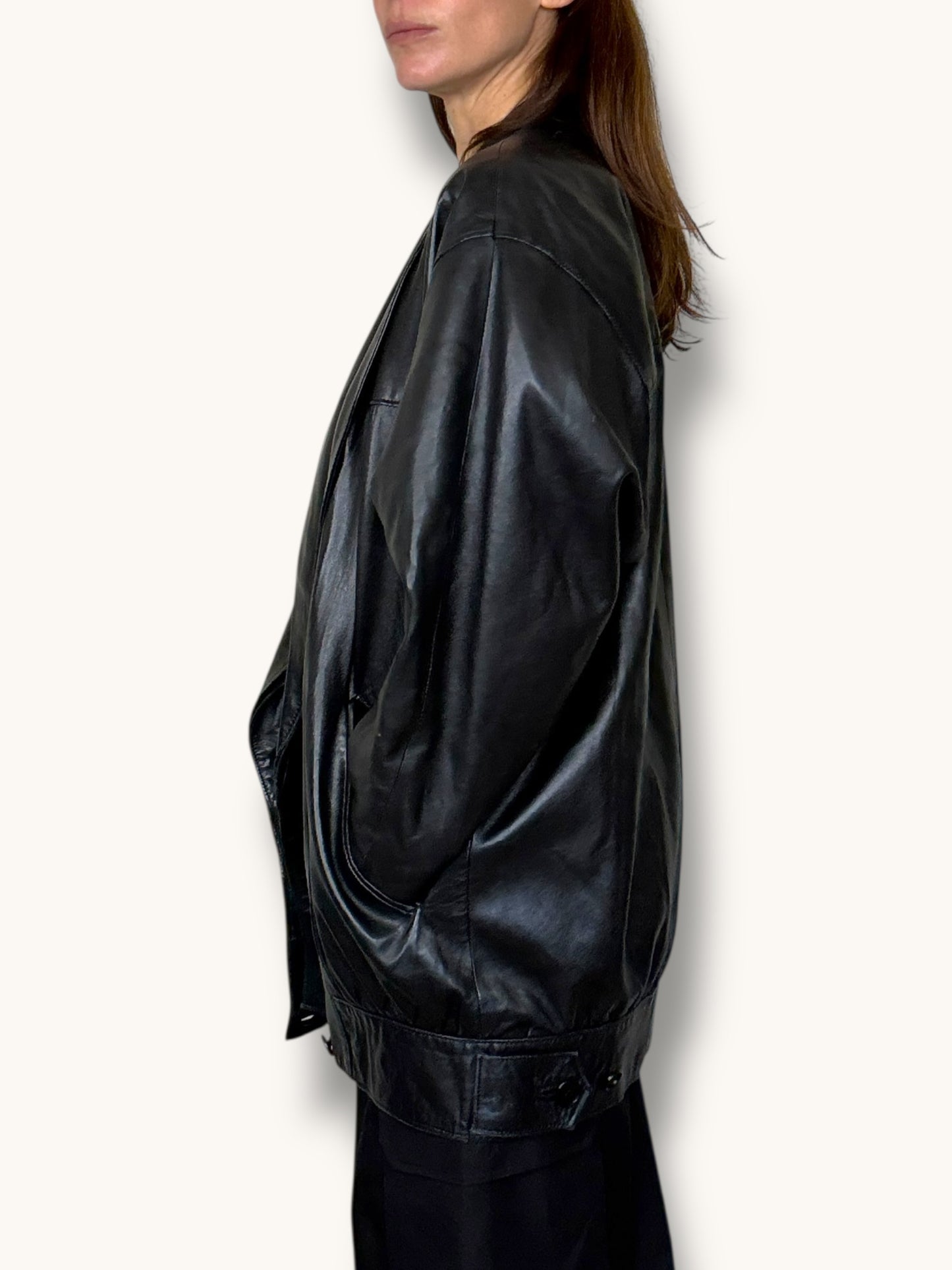 Italian Leather Coat