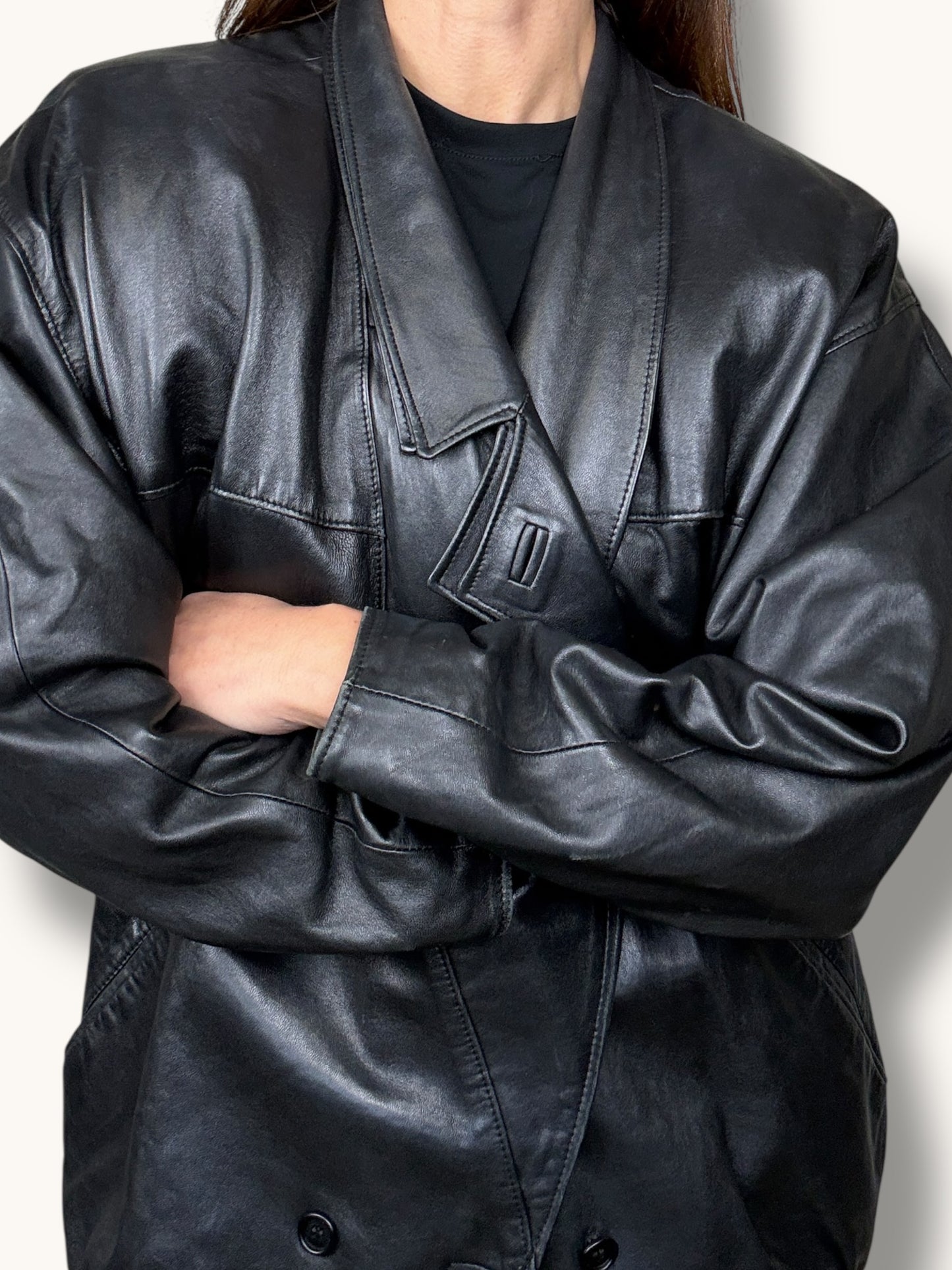 Italian Leather Coat