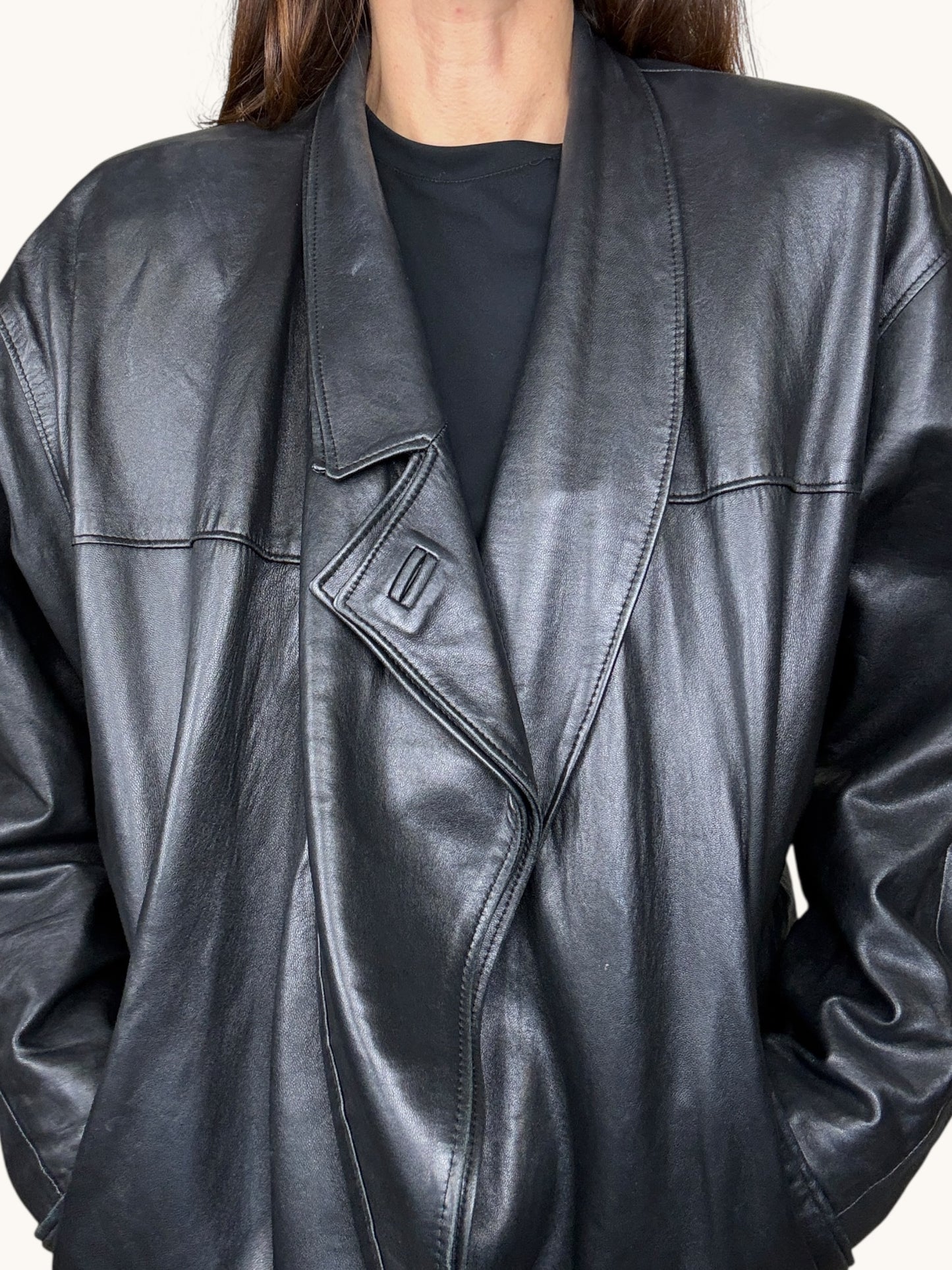 Italian Leather Coat