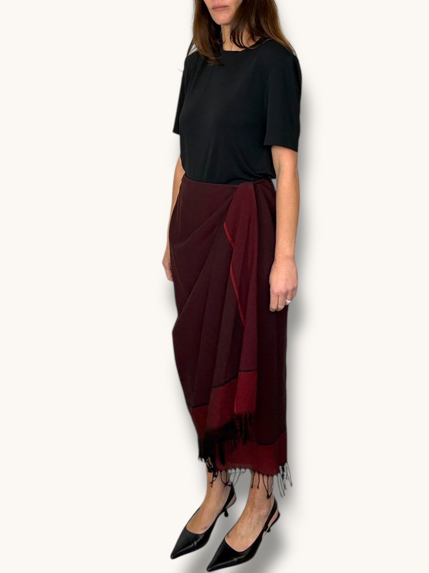 Anne Klein Wrap Skirt