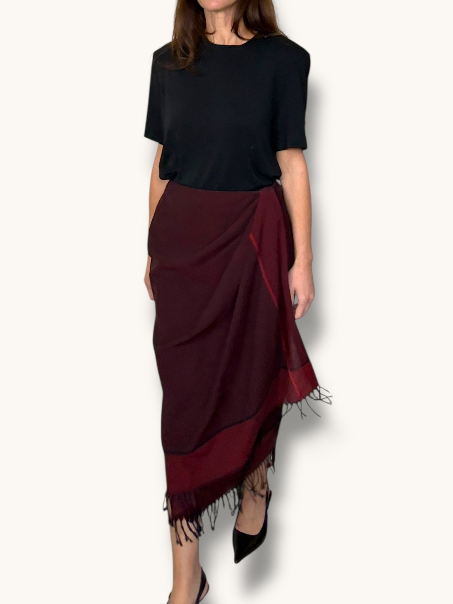 Anne Klein Wrap Skirt