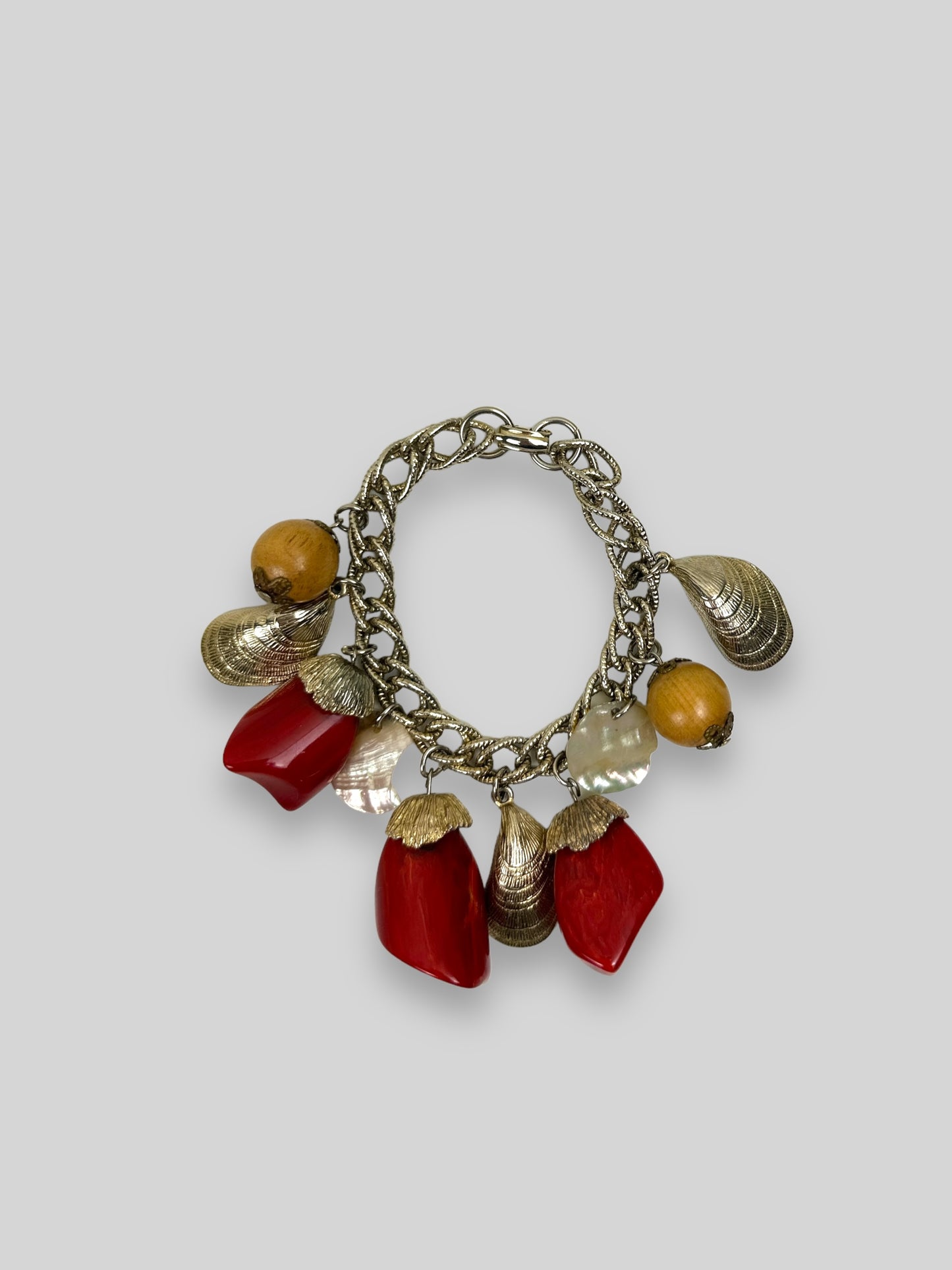 Red Bakelite bracelet