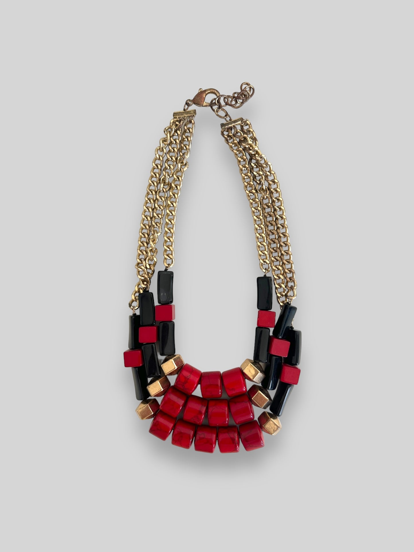 Red beads Necklace