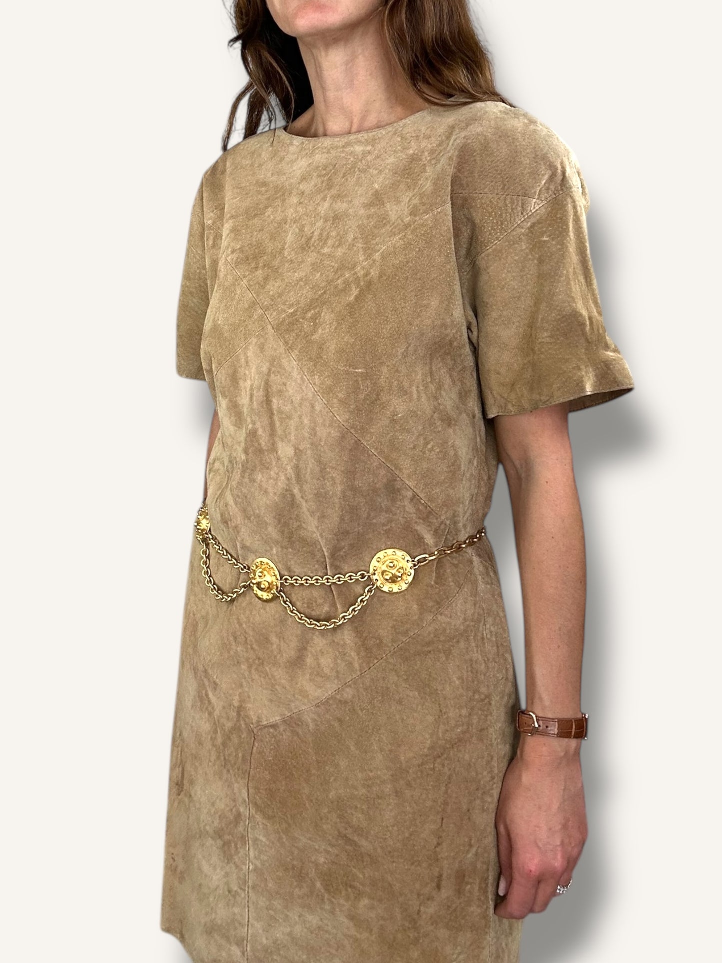 Suede Dress