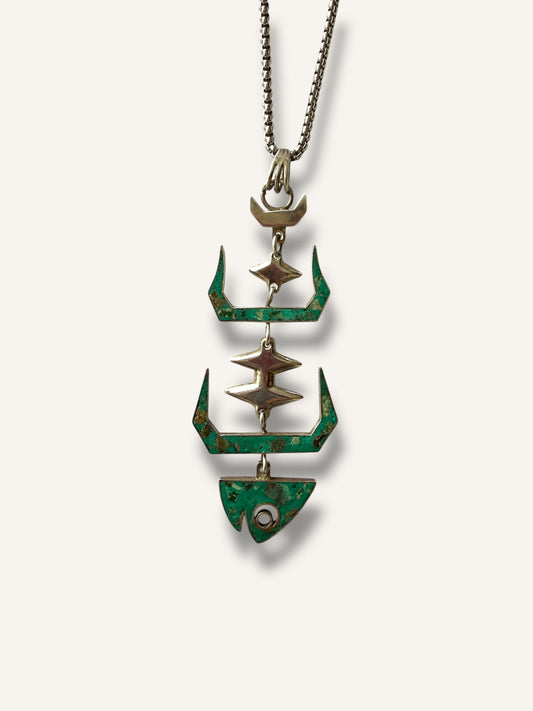 Taxco Fish Pendant