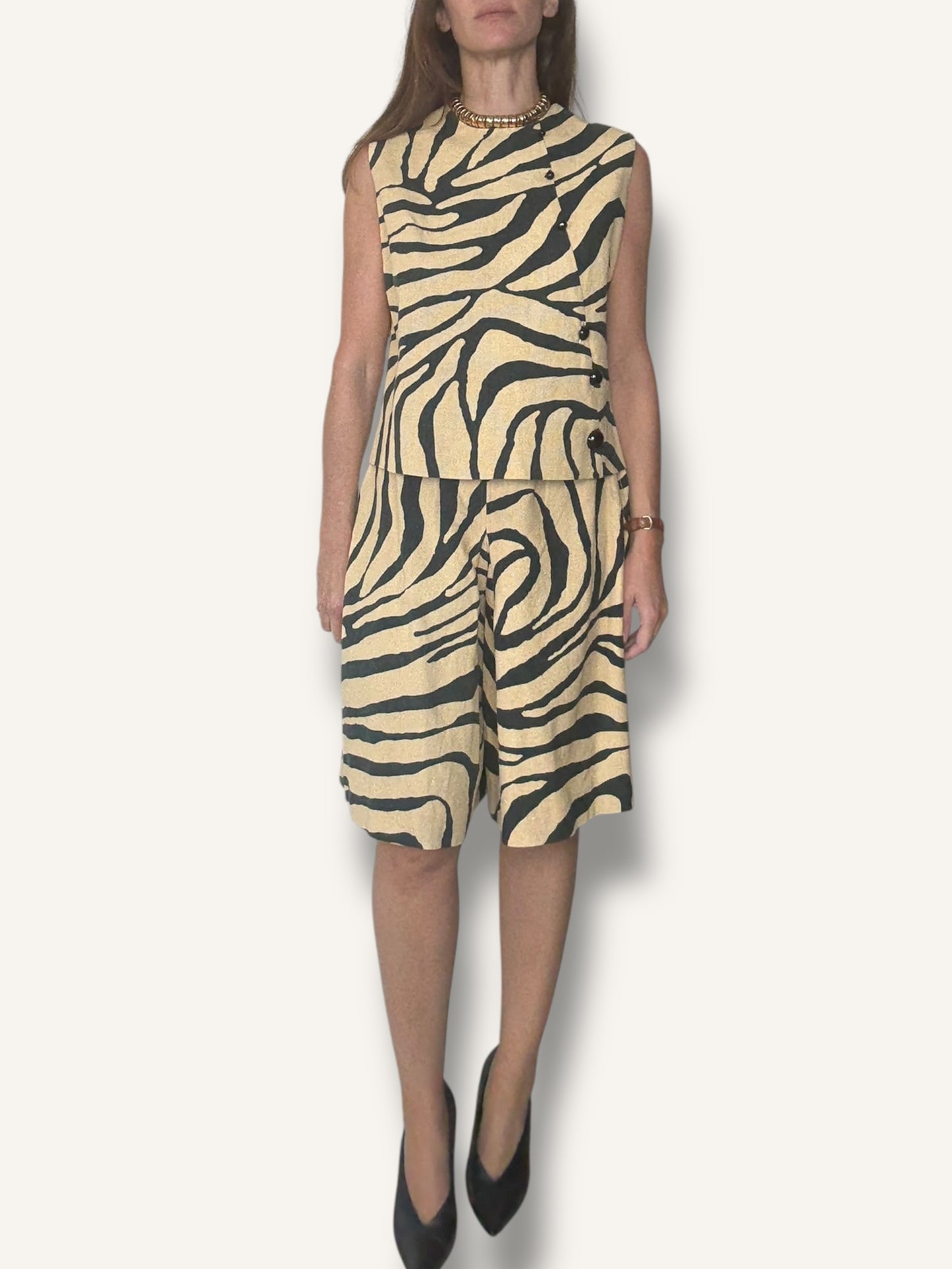 Zebra Short Set