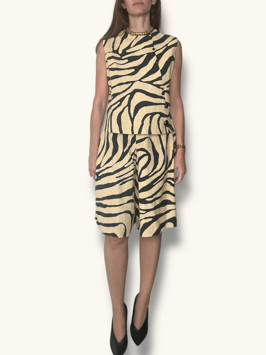 Zebra Short Set