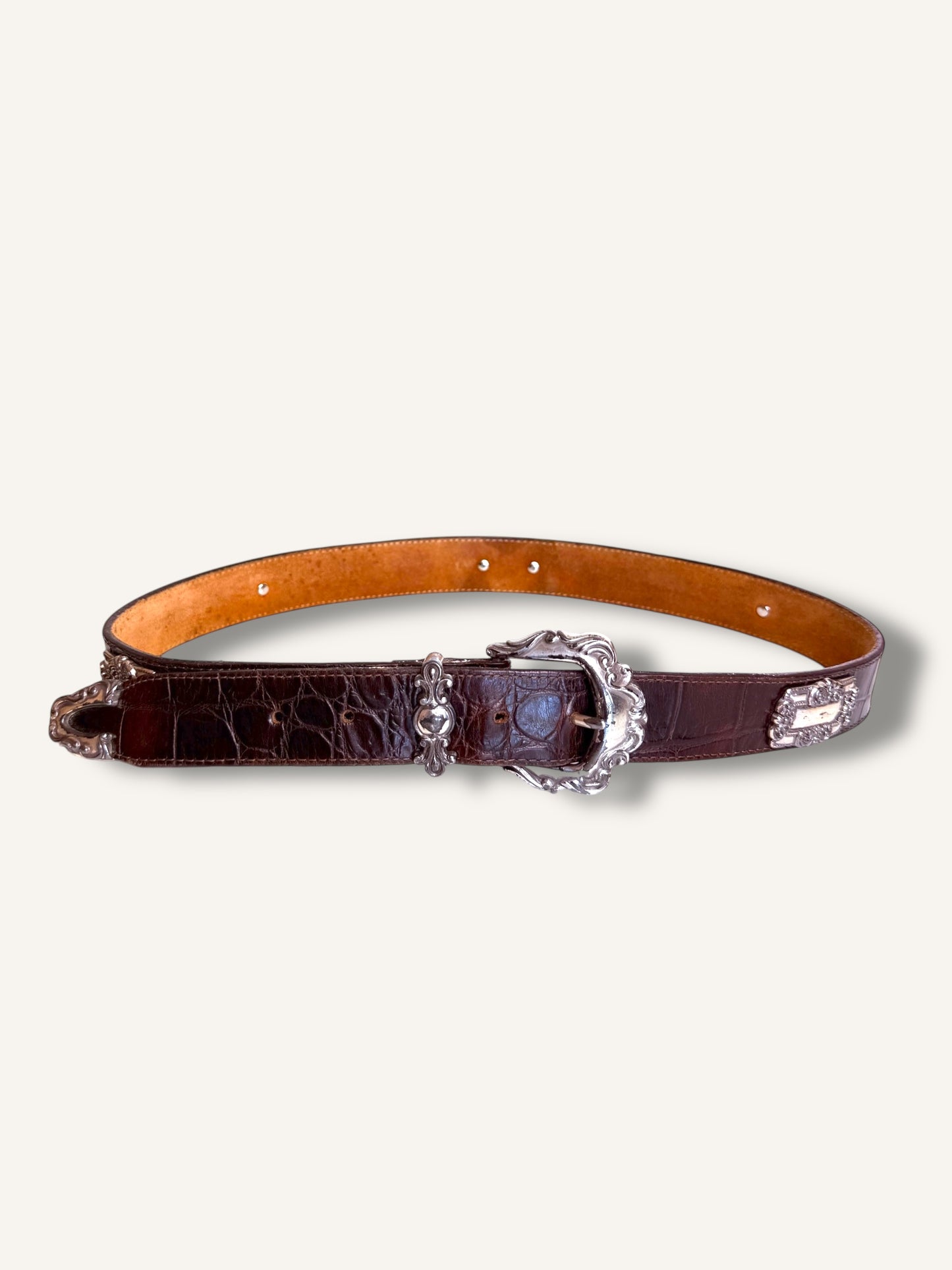Brown Concho Belt