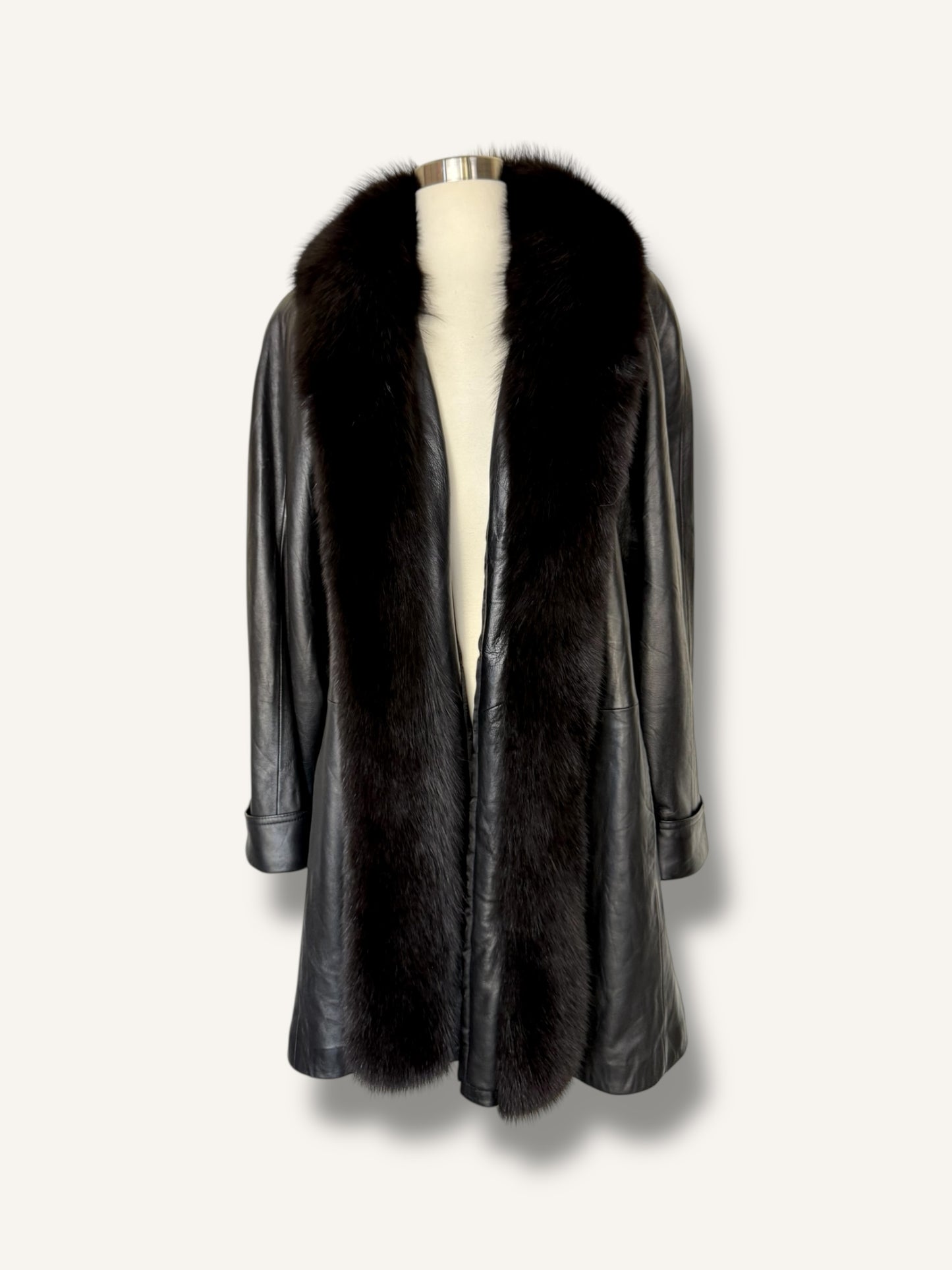 Leather & Fox Coat
