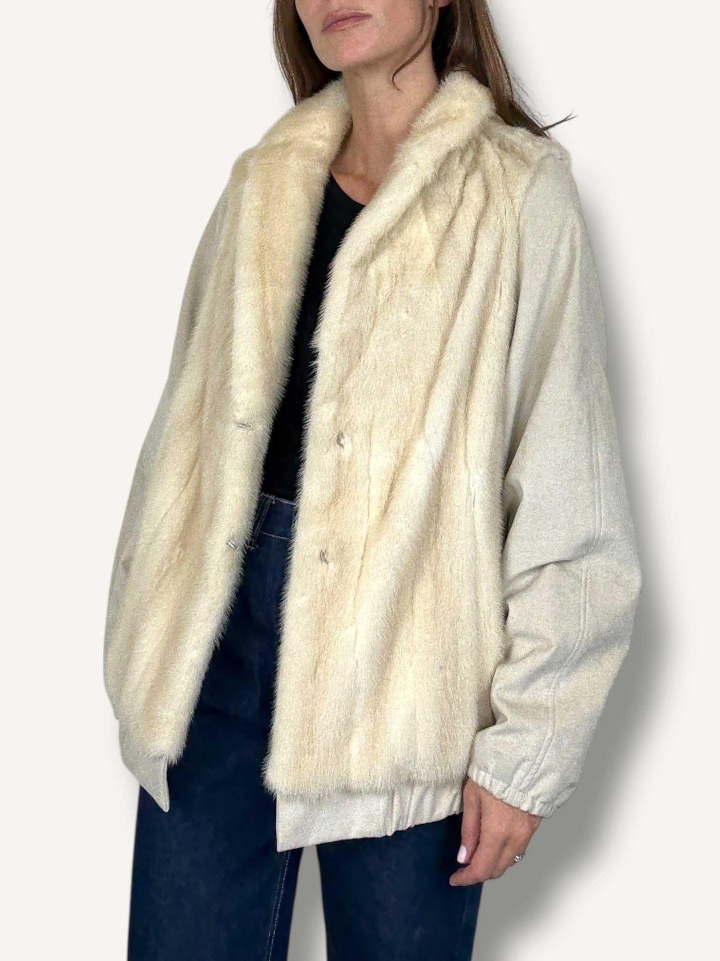 Mink Fur Bomber
