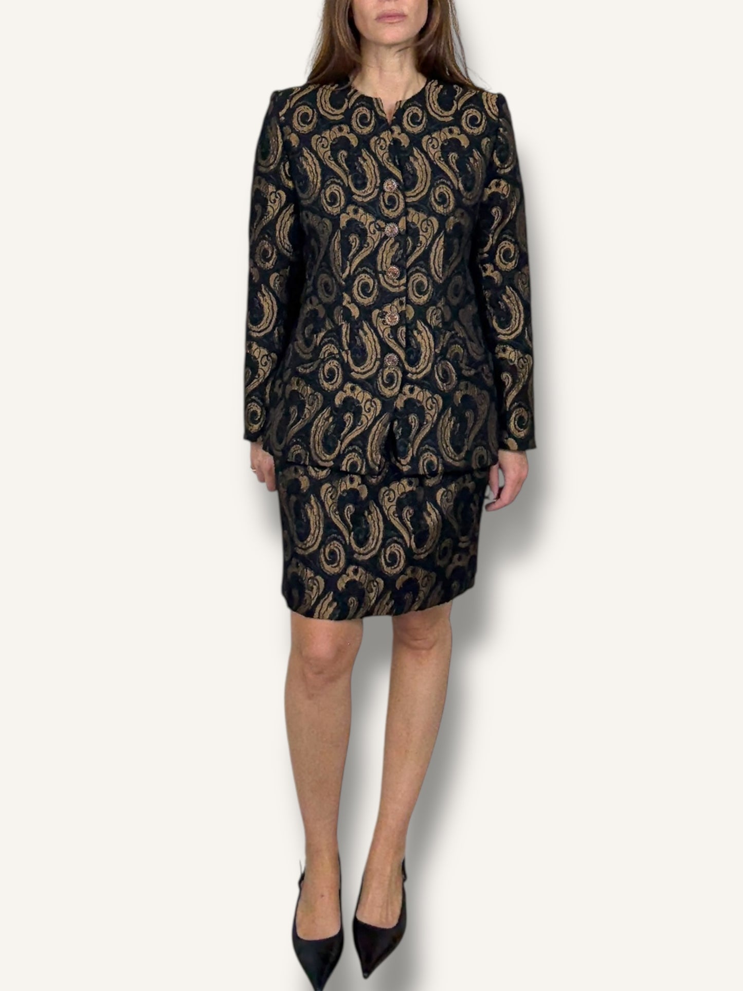 YSL Skirt Set