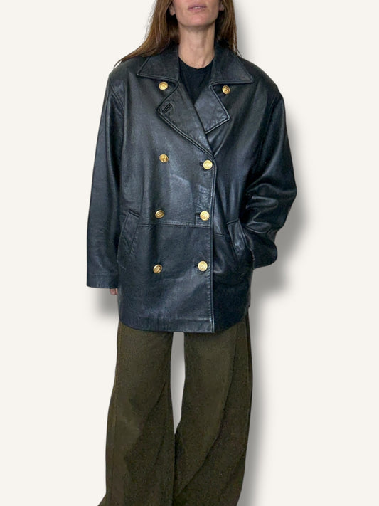 Leather Coat