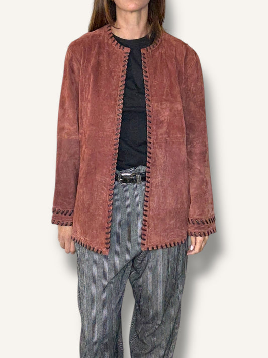 Terracotta Suede