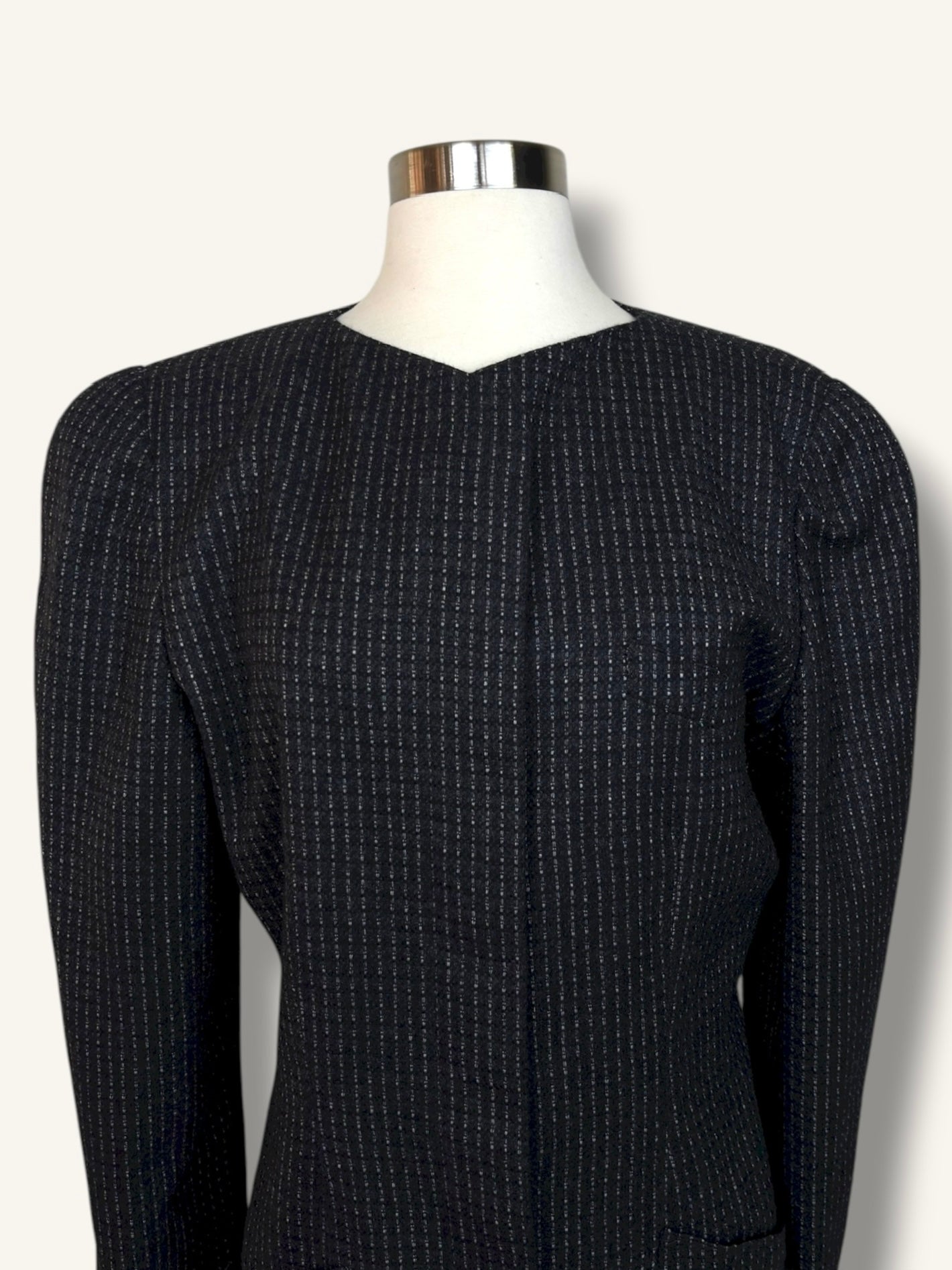 Krizia Pinstripe Blazer