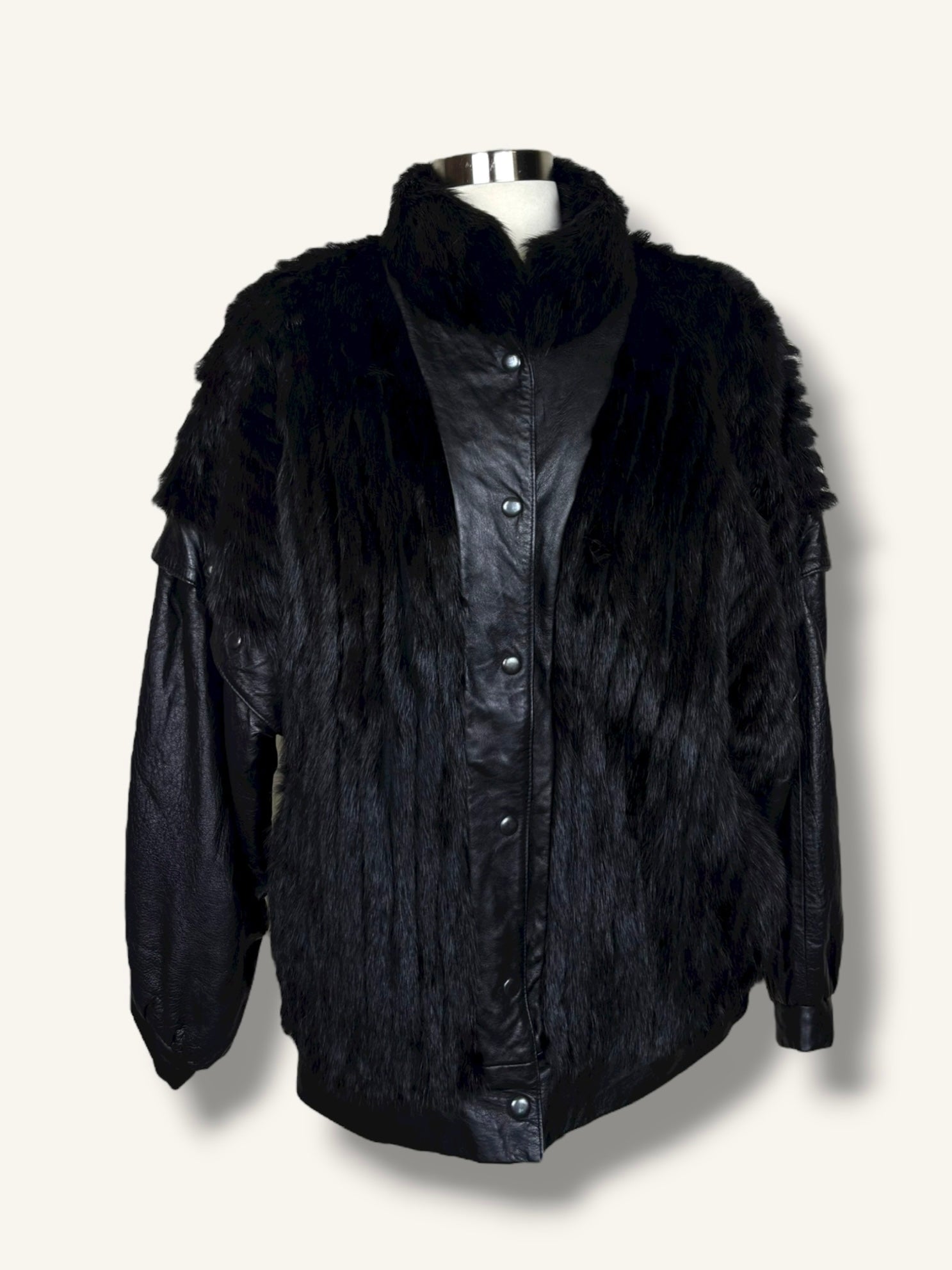 Leather & Mink Convertible Jacket – Jen Wonders