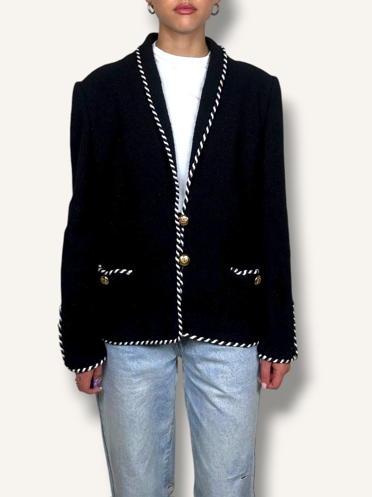 Adolfo Knit Jacket