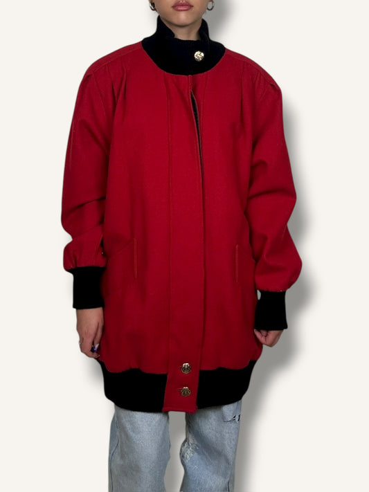 Red Bomber Jacket