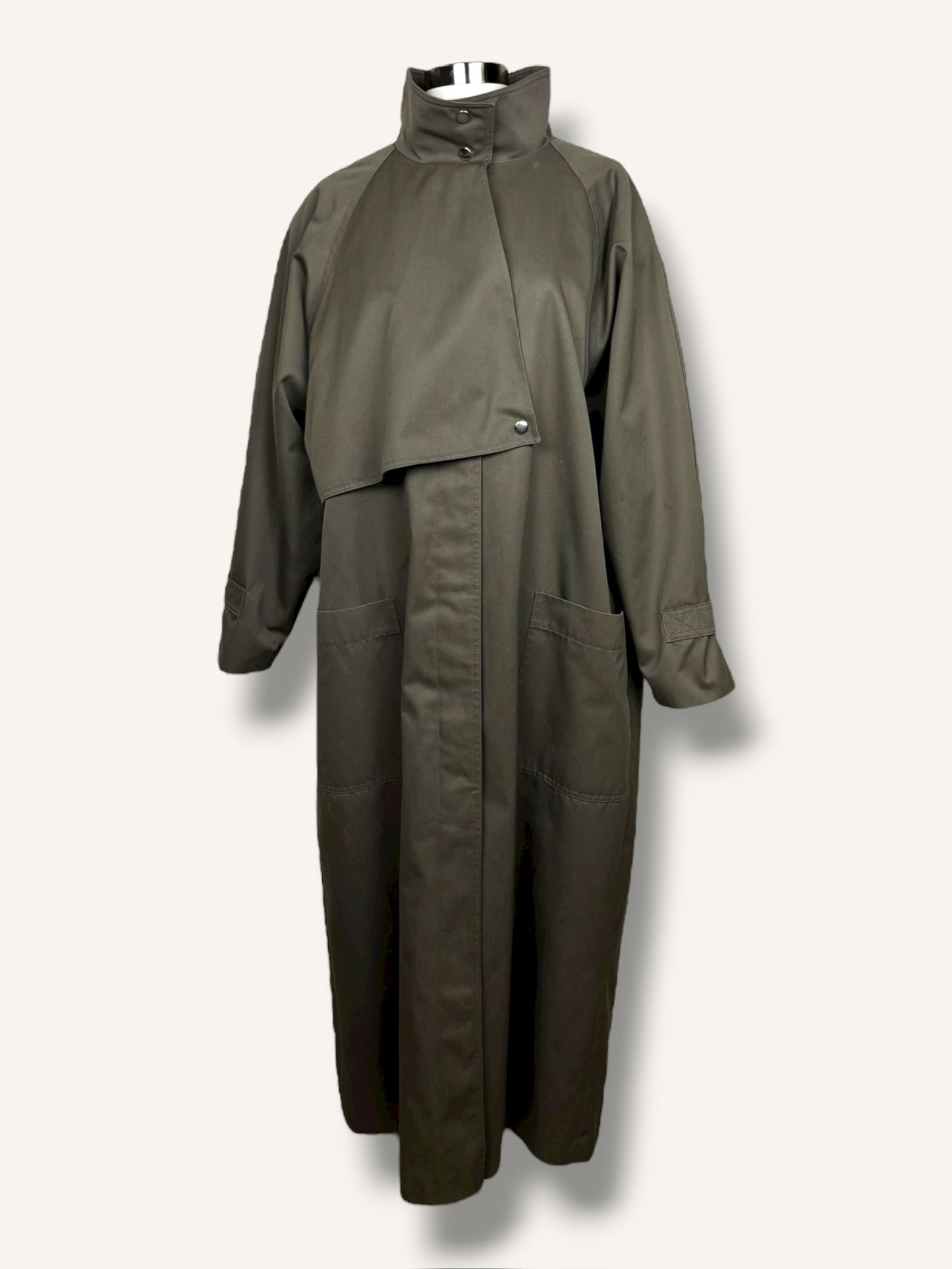 Gunmetal Green Trench