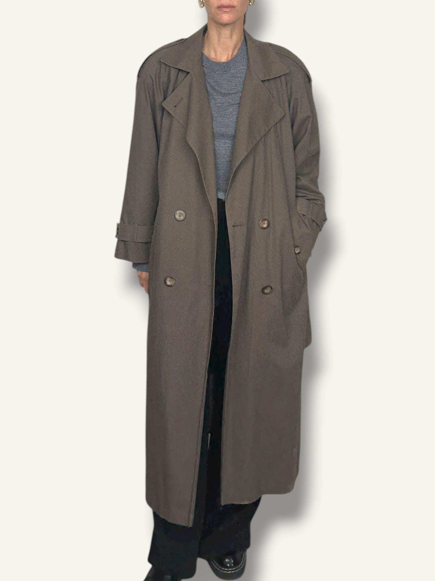 Olive Trench Coat