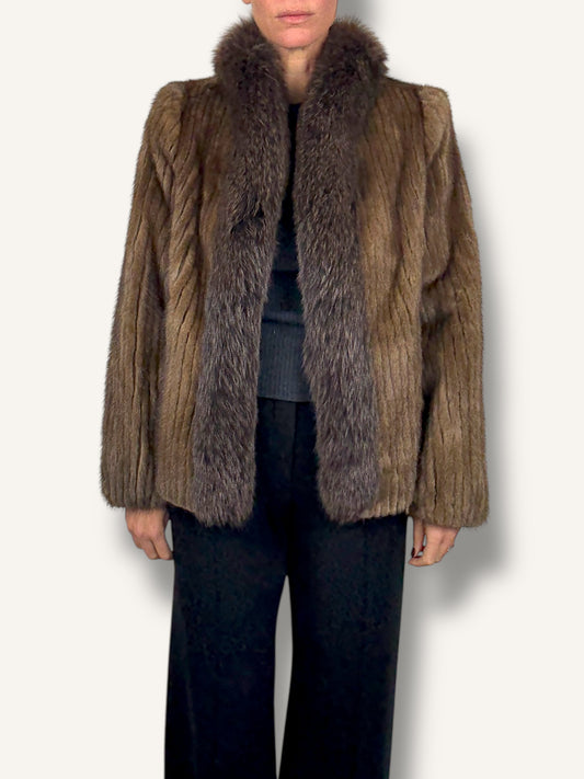 Brown Mink Coat