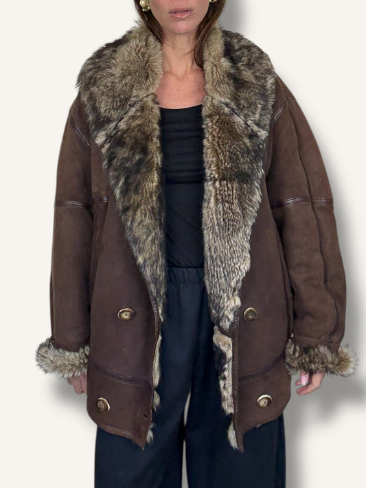 Lambskin Chocolate Coat