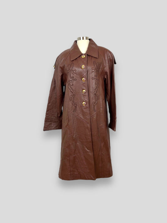 Brown Leather coat
