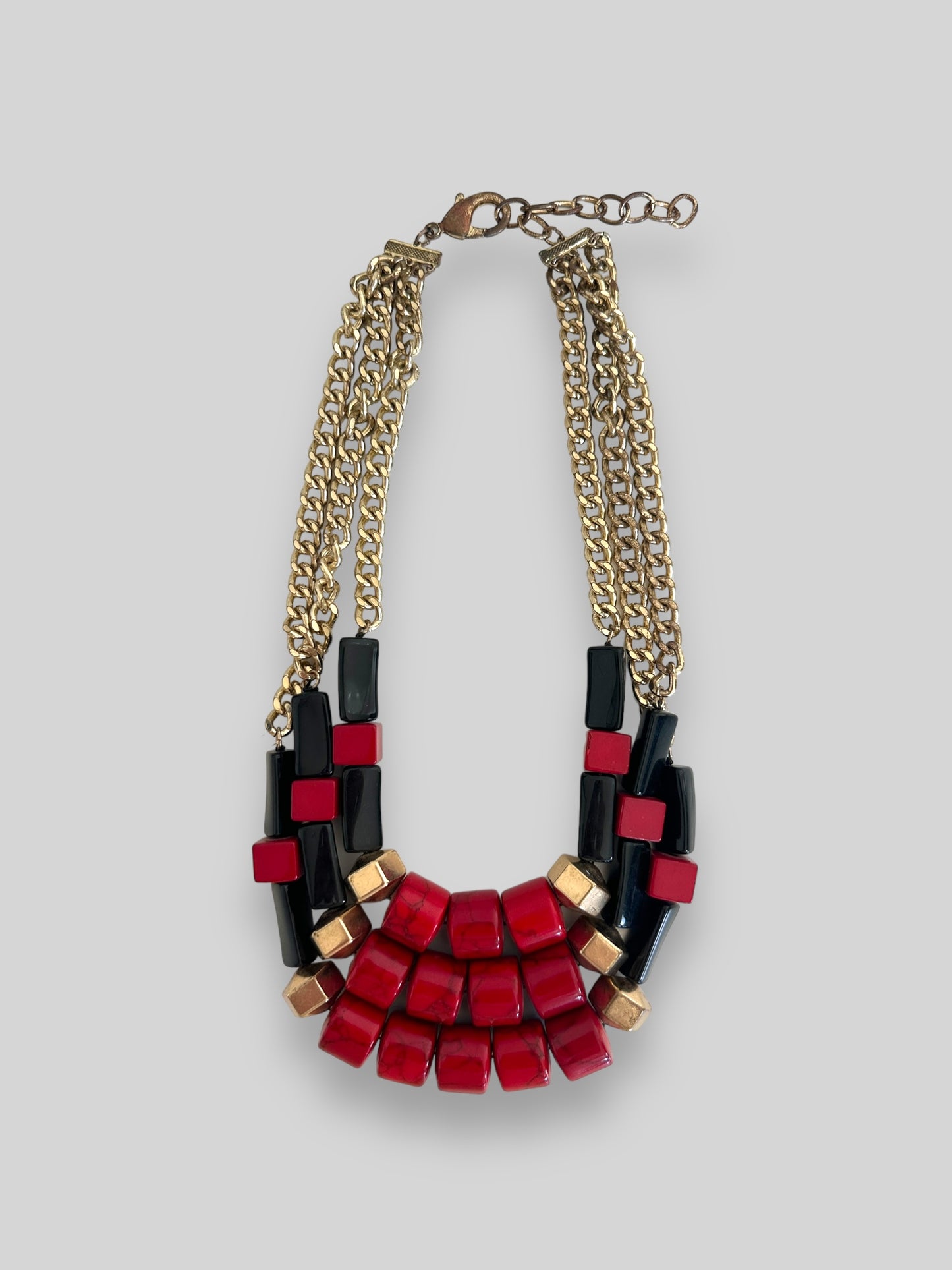 Red beads Necklace