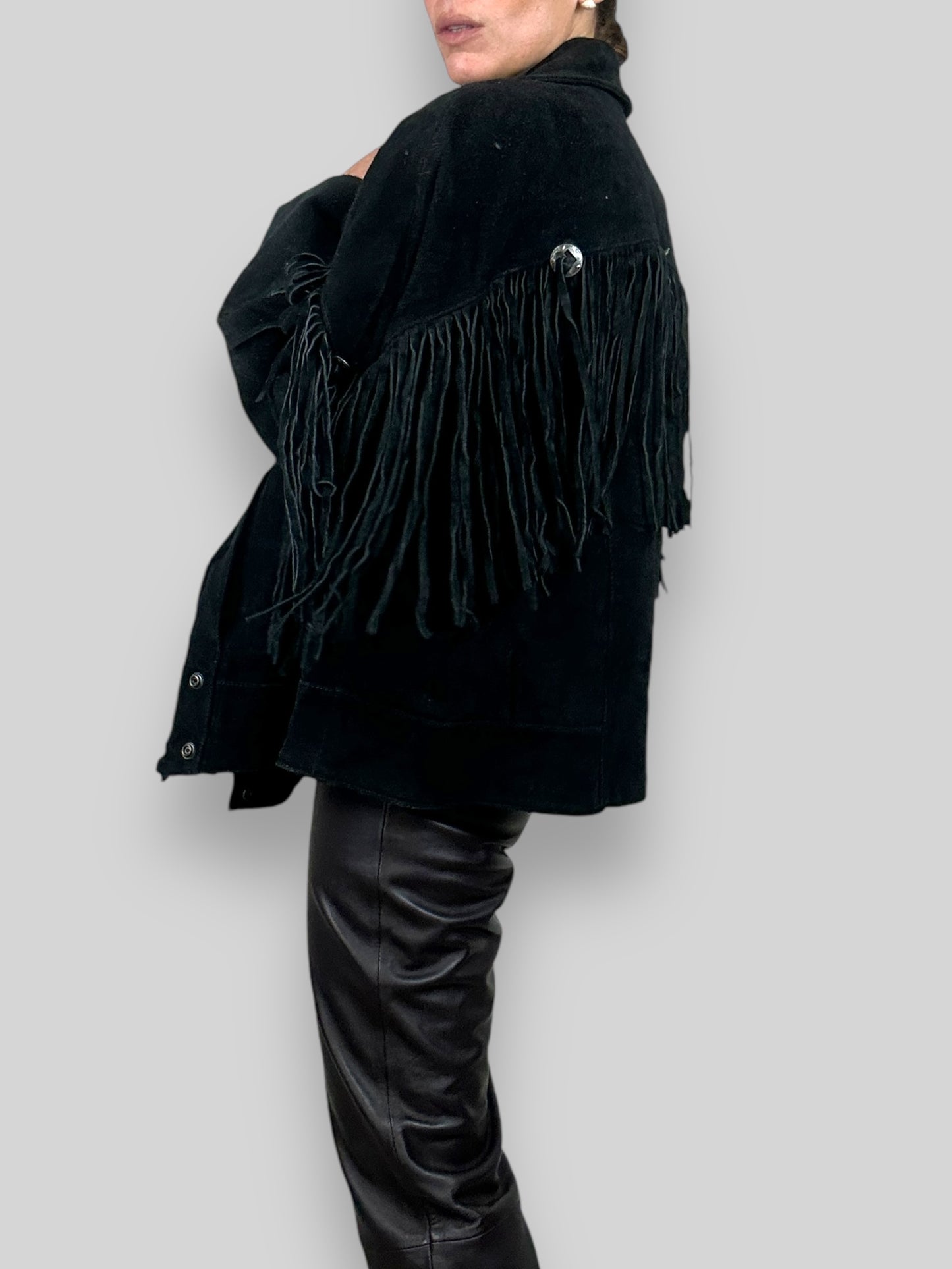 Fringe Suede Jacket