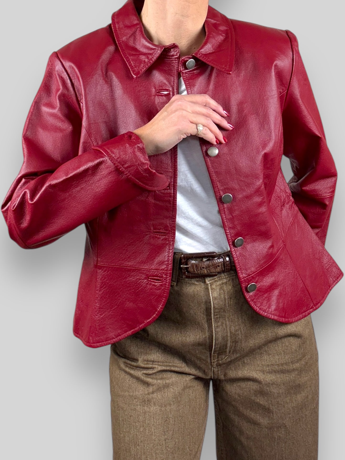 Red Leather Jacket