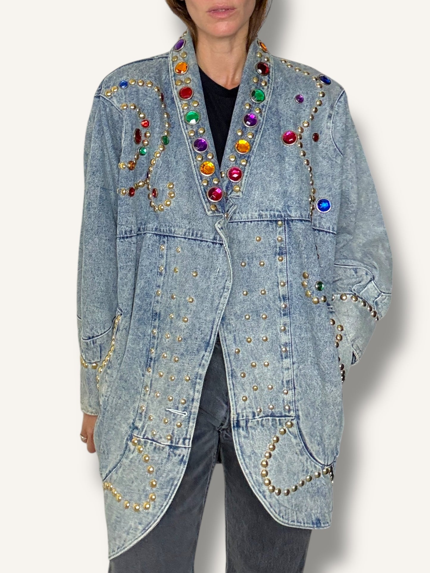 Embellished Denim Jacket