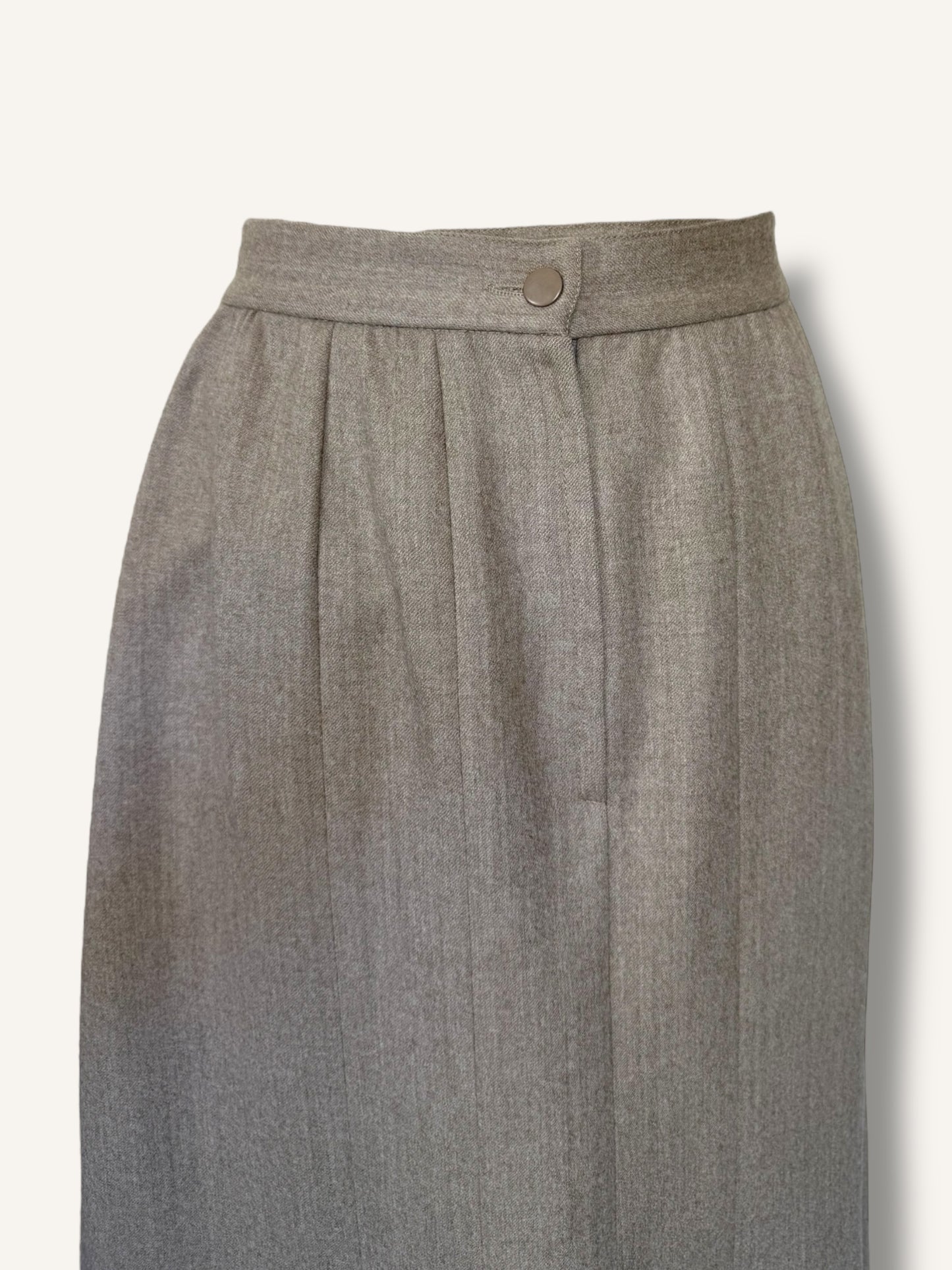 Taupe Pencil Skirt
