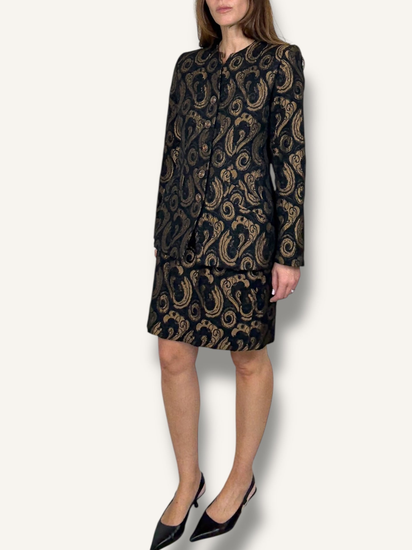 YSL Skirt Set