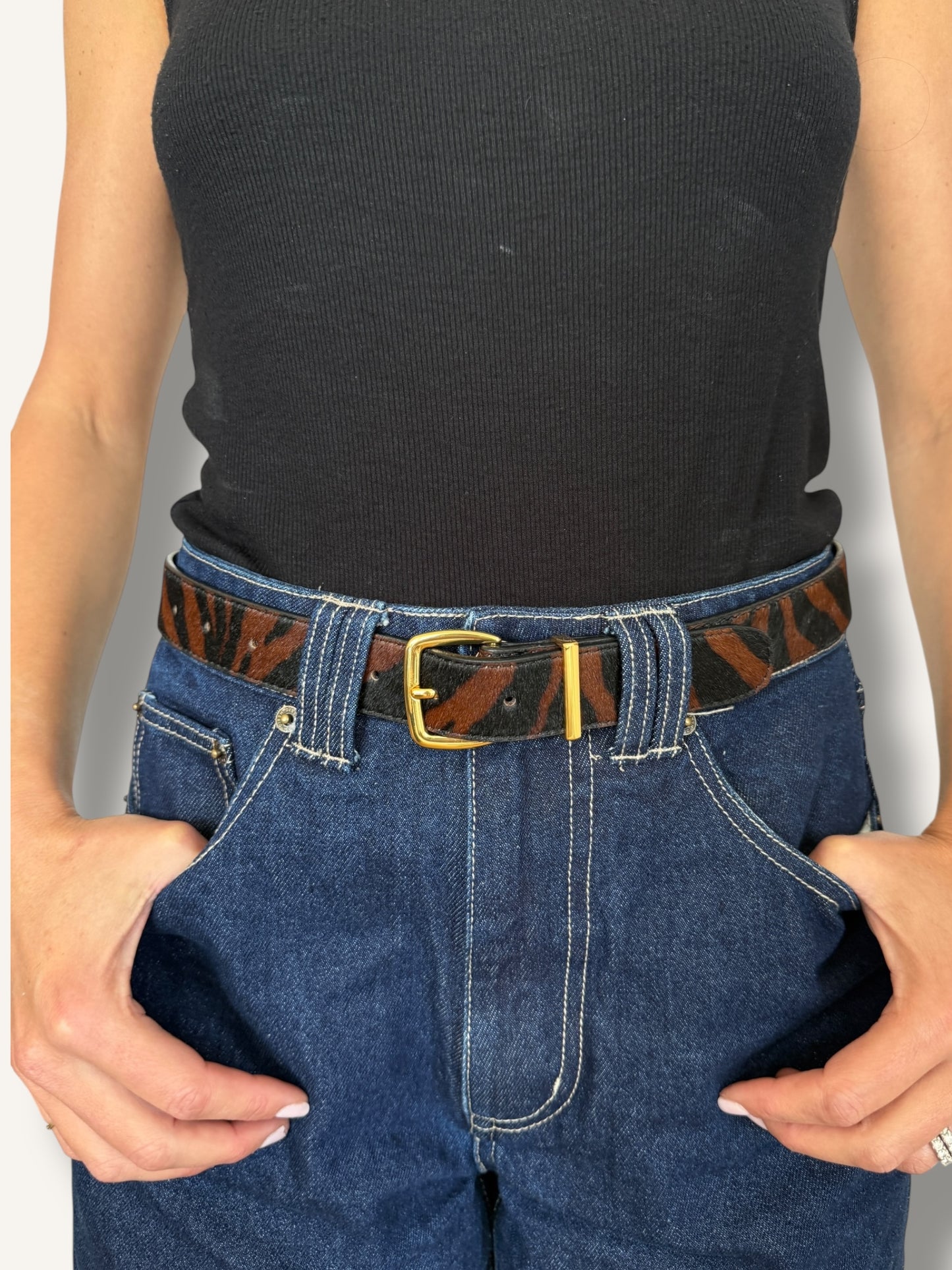 Pony Hair Belt