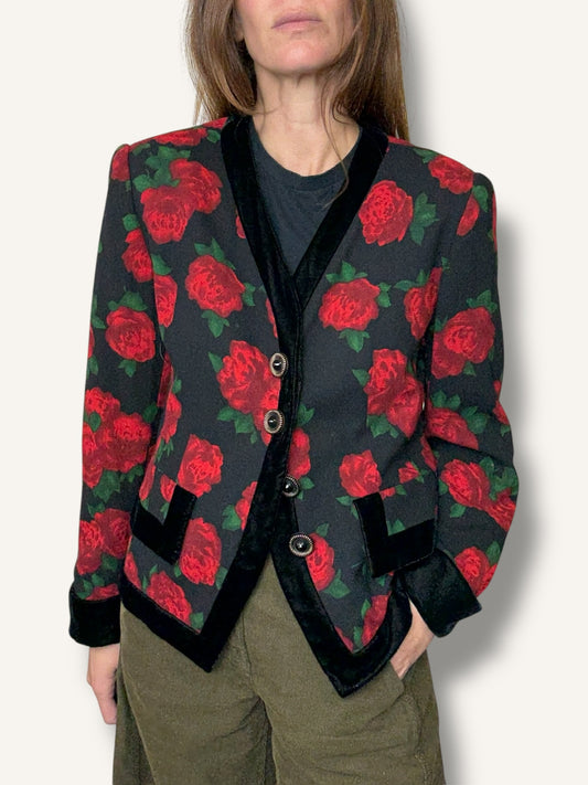 Roses Blazer Jacket