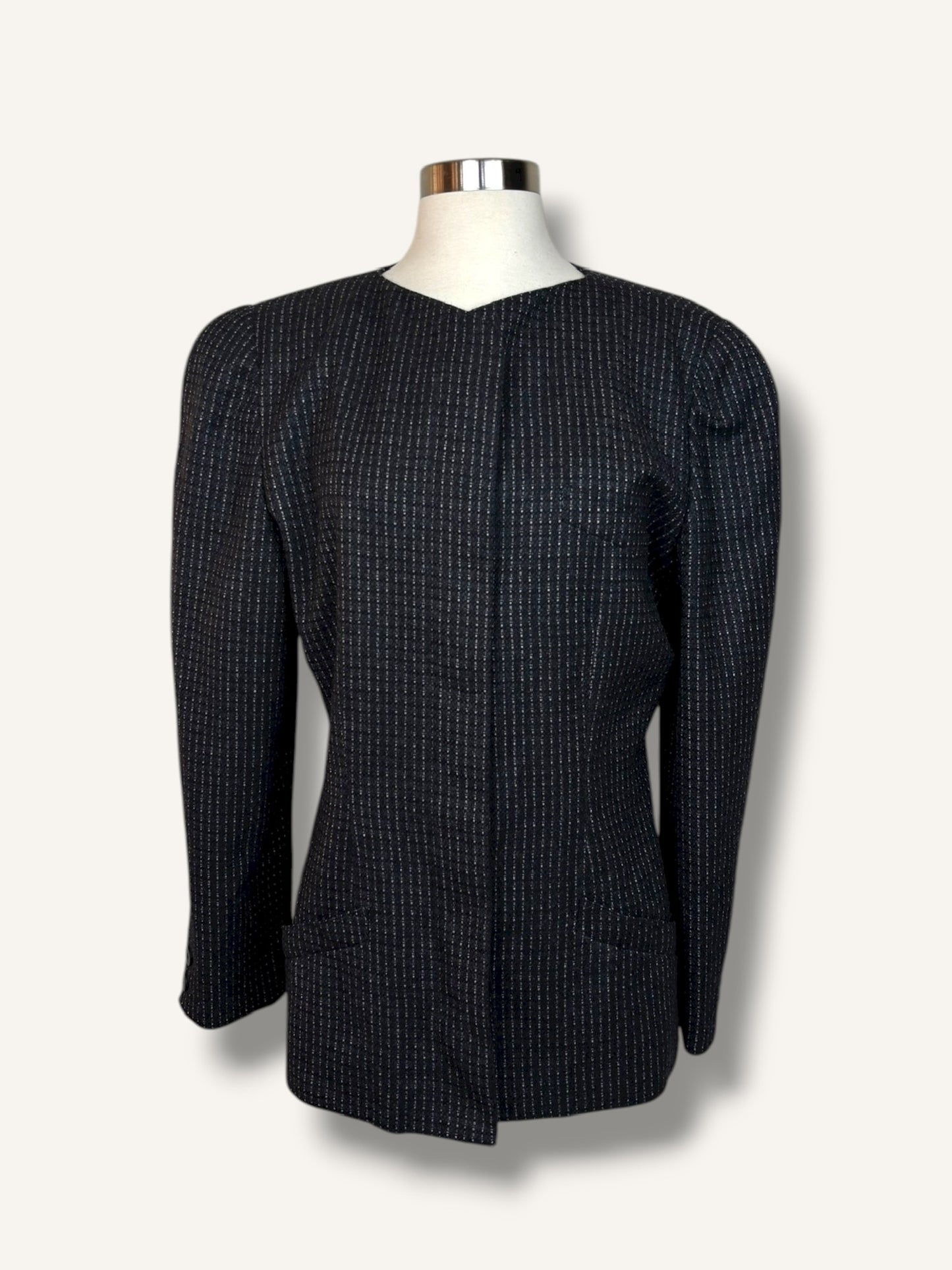 Krizia Pinstripe Blazer