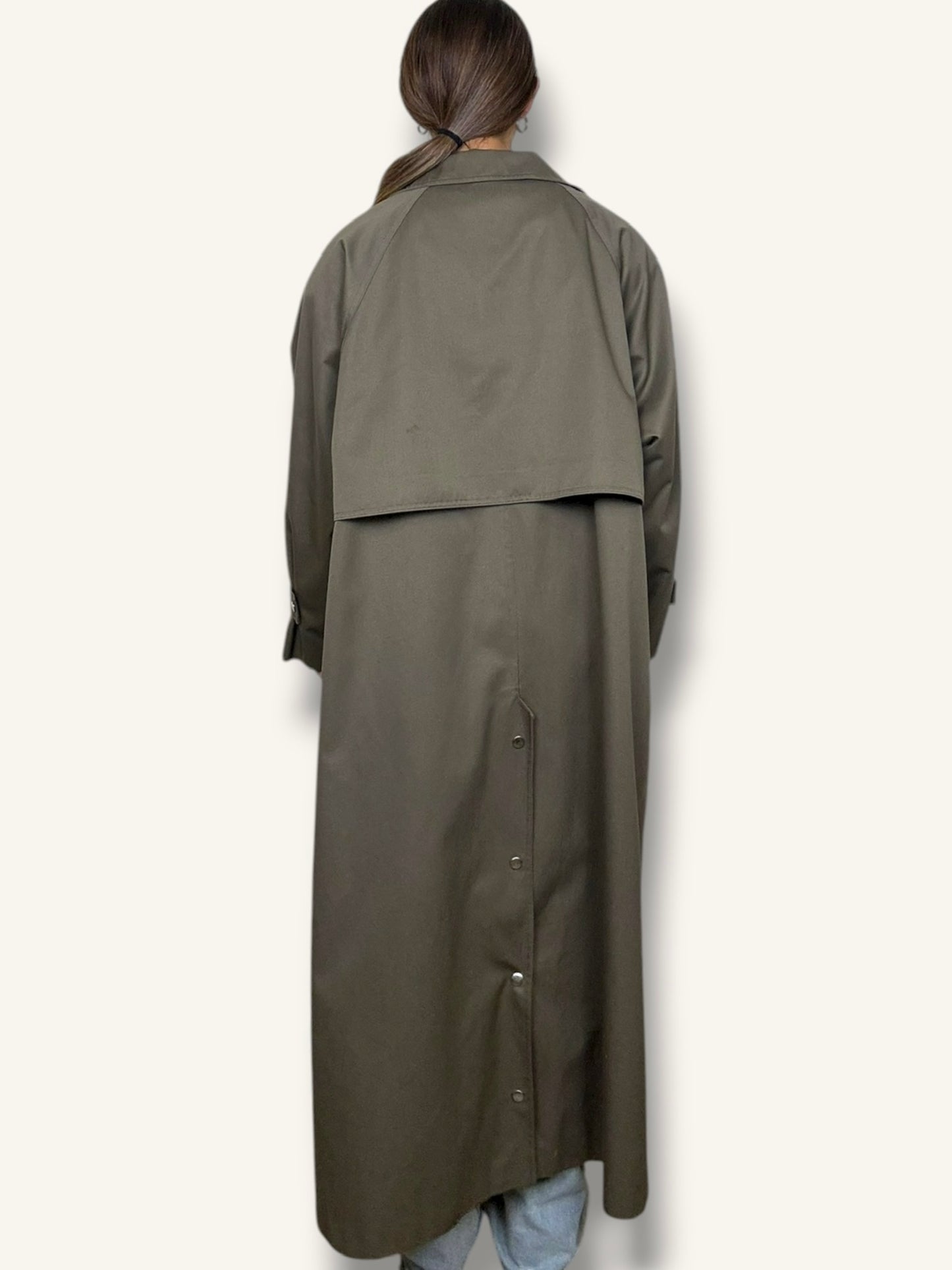 Gunmetal Green Trench