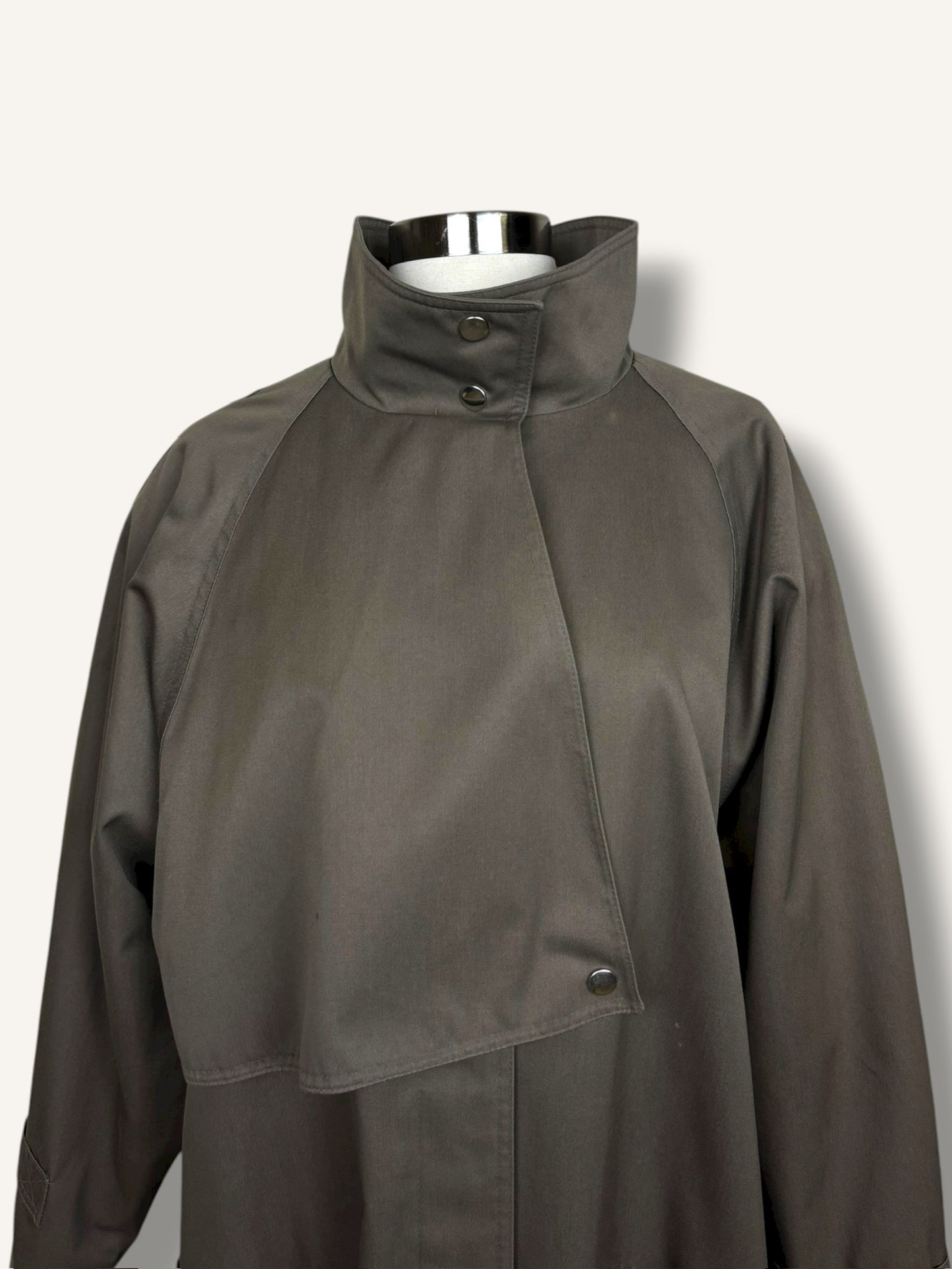 Gunmetal Green Trench