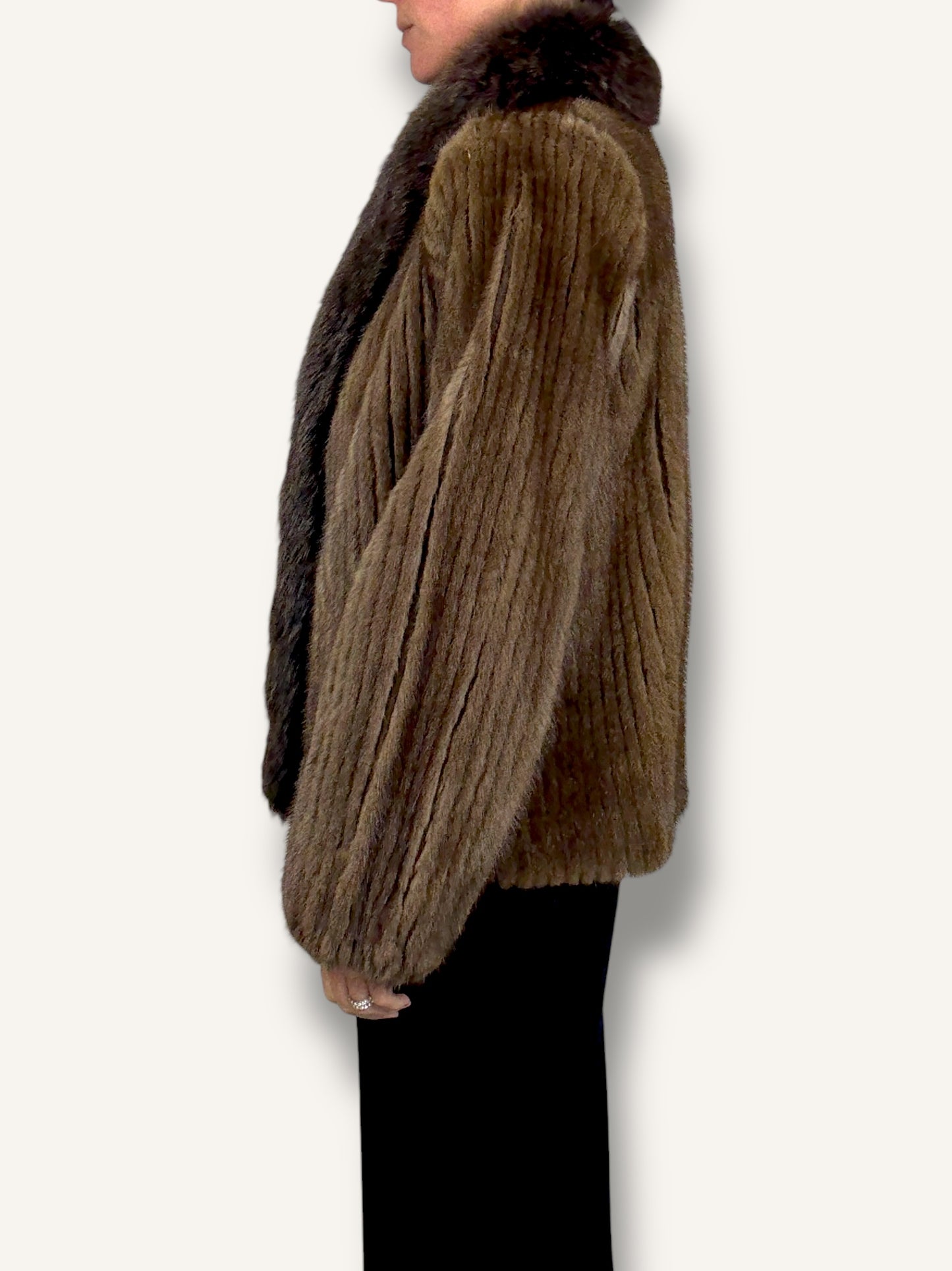 Brown Mink Coat