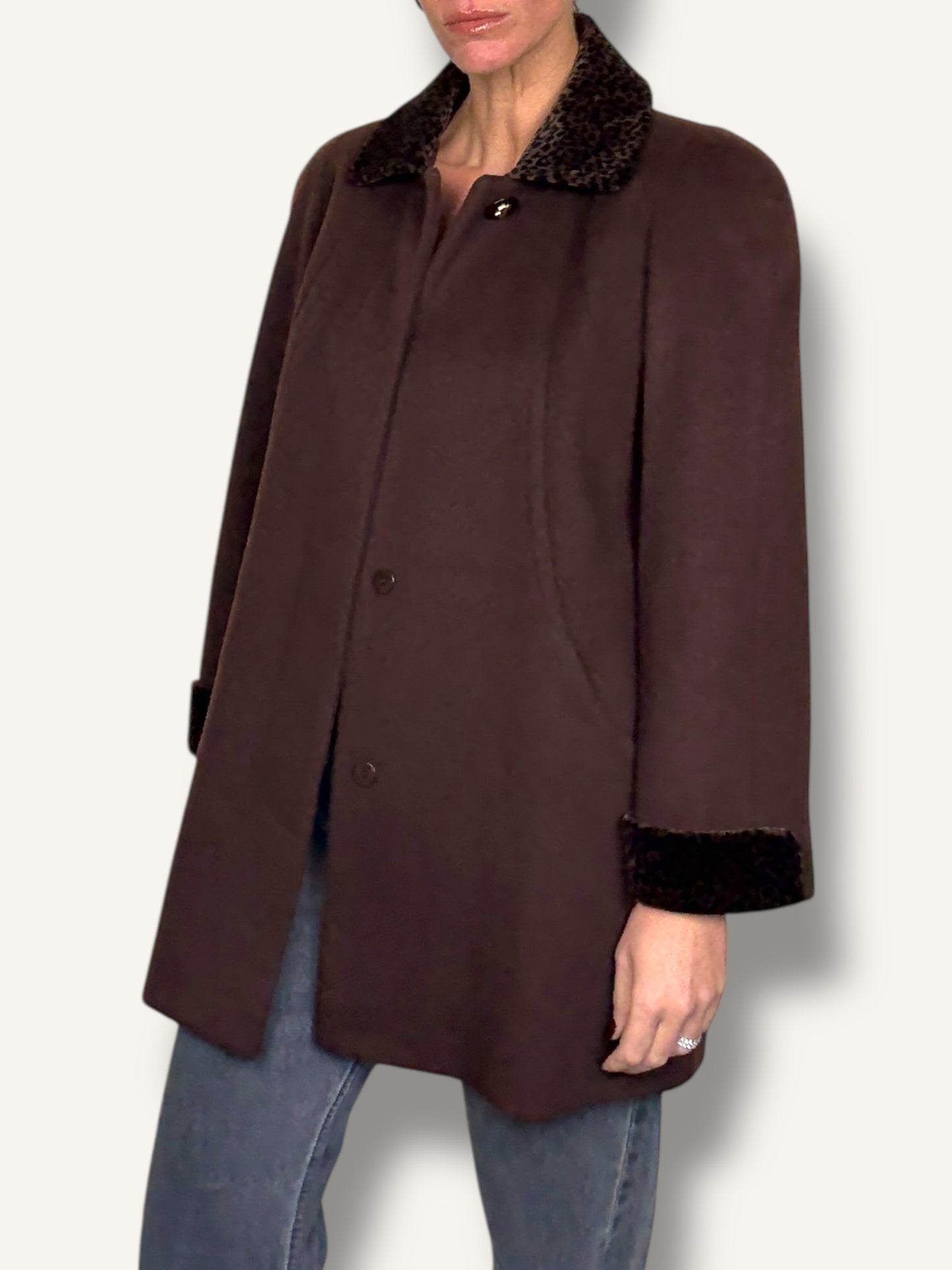 Brown Wool Coat