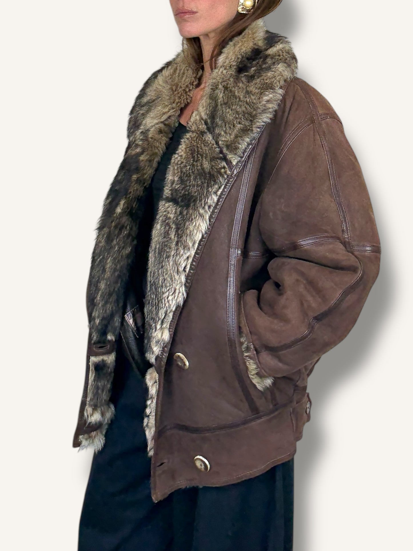 Lambskin Chocolate Coat